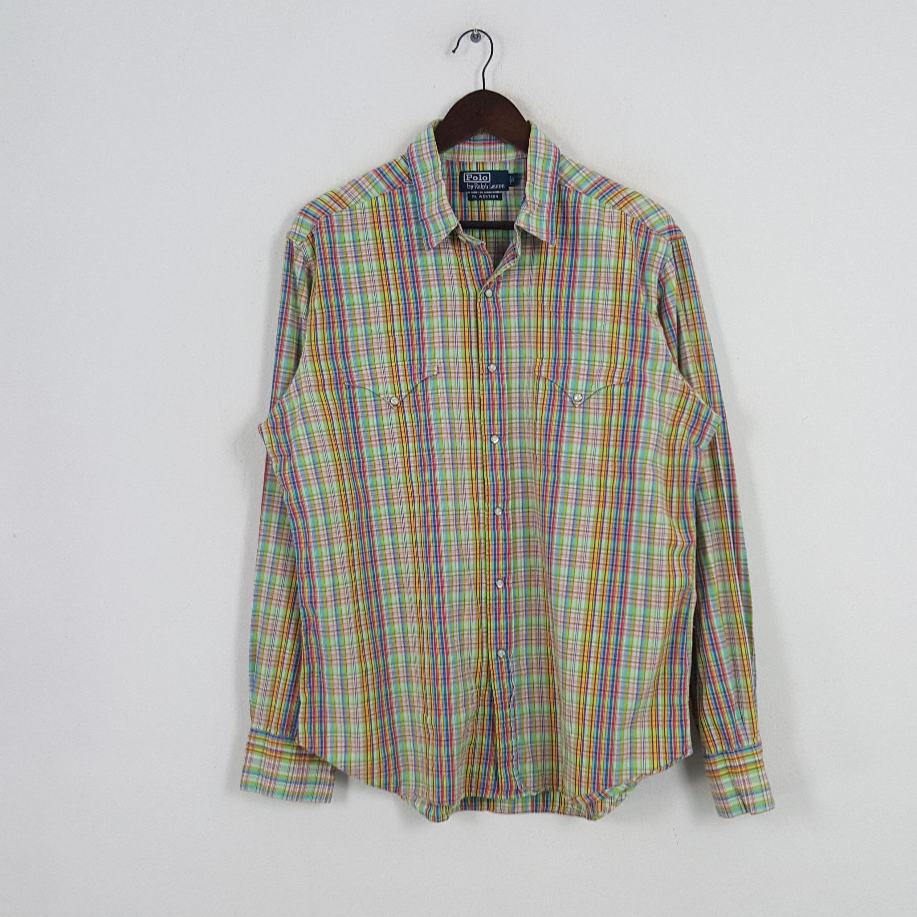 Polo Ralph Lauren × Vintage Vintage Polo Ralph Lauren Button Up Shirt Size US L / EU 52-54 / 3 - 1 Thumbnail