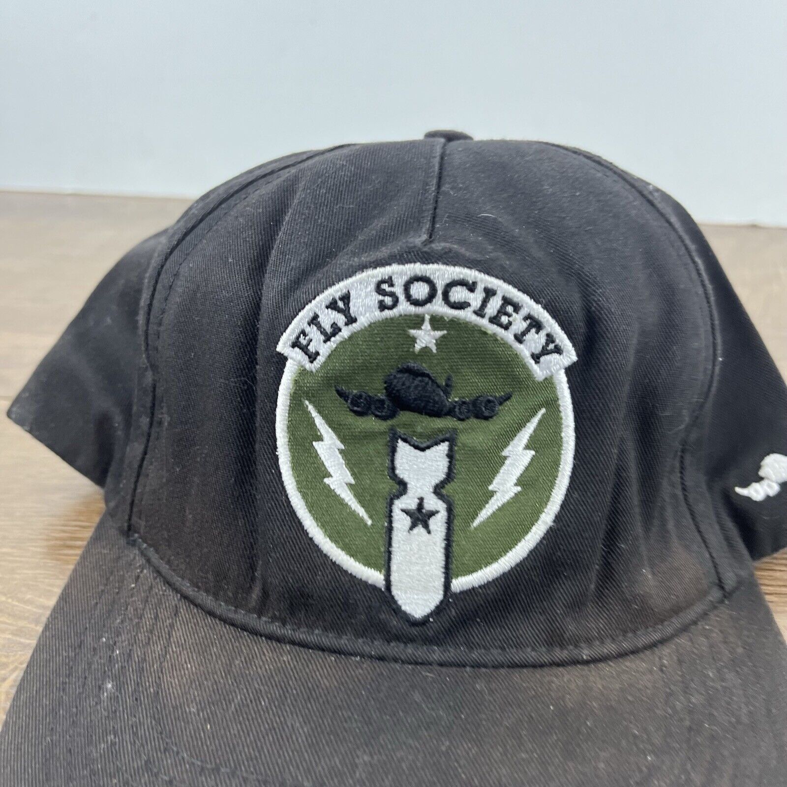 Other Fly Society Hat Black Cap Hat Adjustable Hat Black Adult Hat Size ONE SIZE - 7 Thumbnail