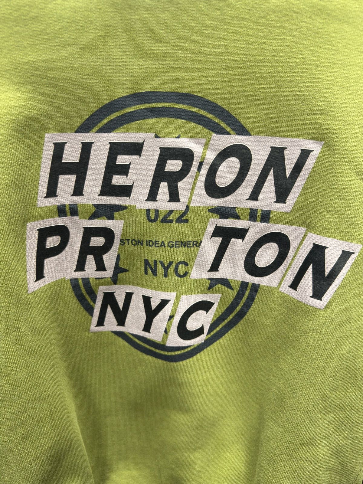 Heron Preston Heron Preston Olive Crewneck Size US S / EU 44-46 / 1 - 2 Thumbnail