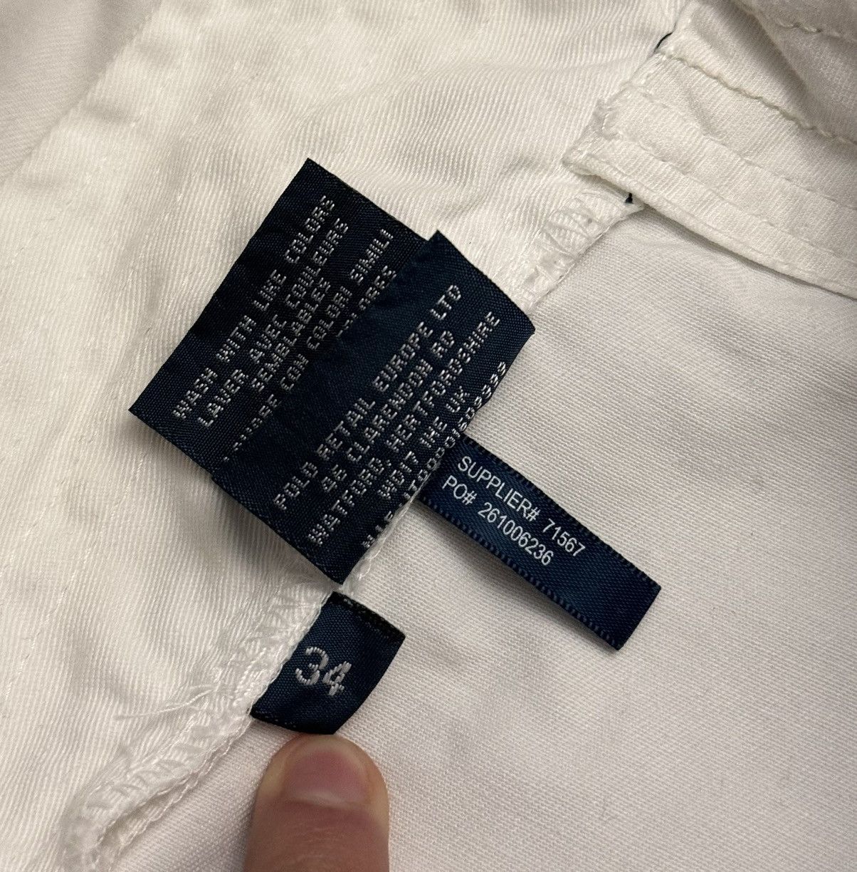 Polo Ralph Lauren × Vintage Vintage Polo Ralph Lauren Cargo Shorts Size US 34 / EU 50 - 9 Thumbnail