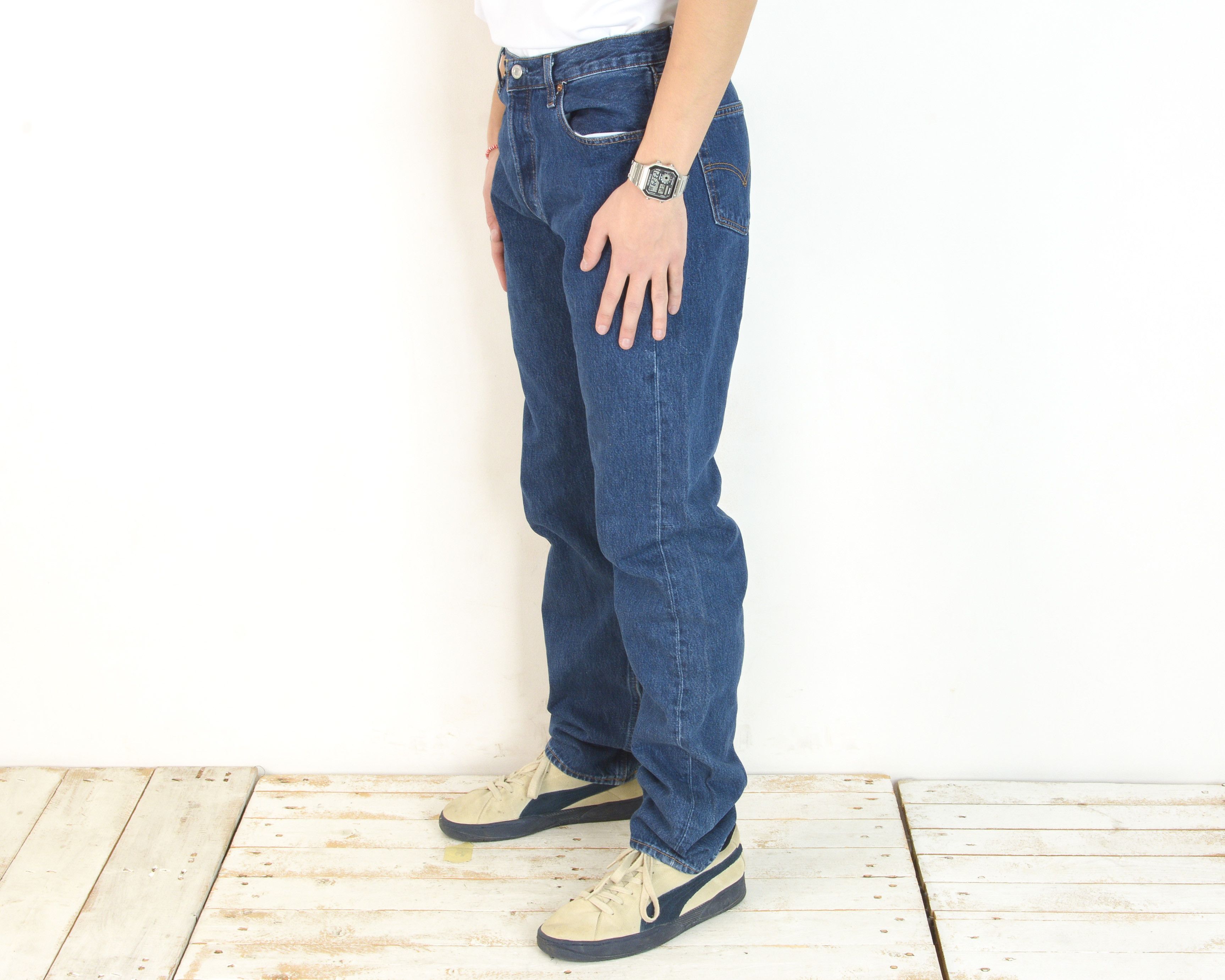 Levi's 501 Vintage W34 L36 Reg Straight Denim Jeans South Africa Size US 34 / EU 50 - 1 Thumbnail
