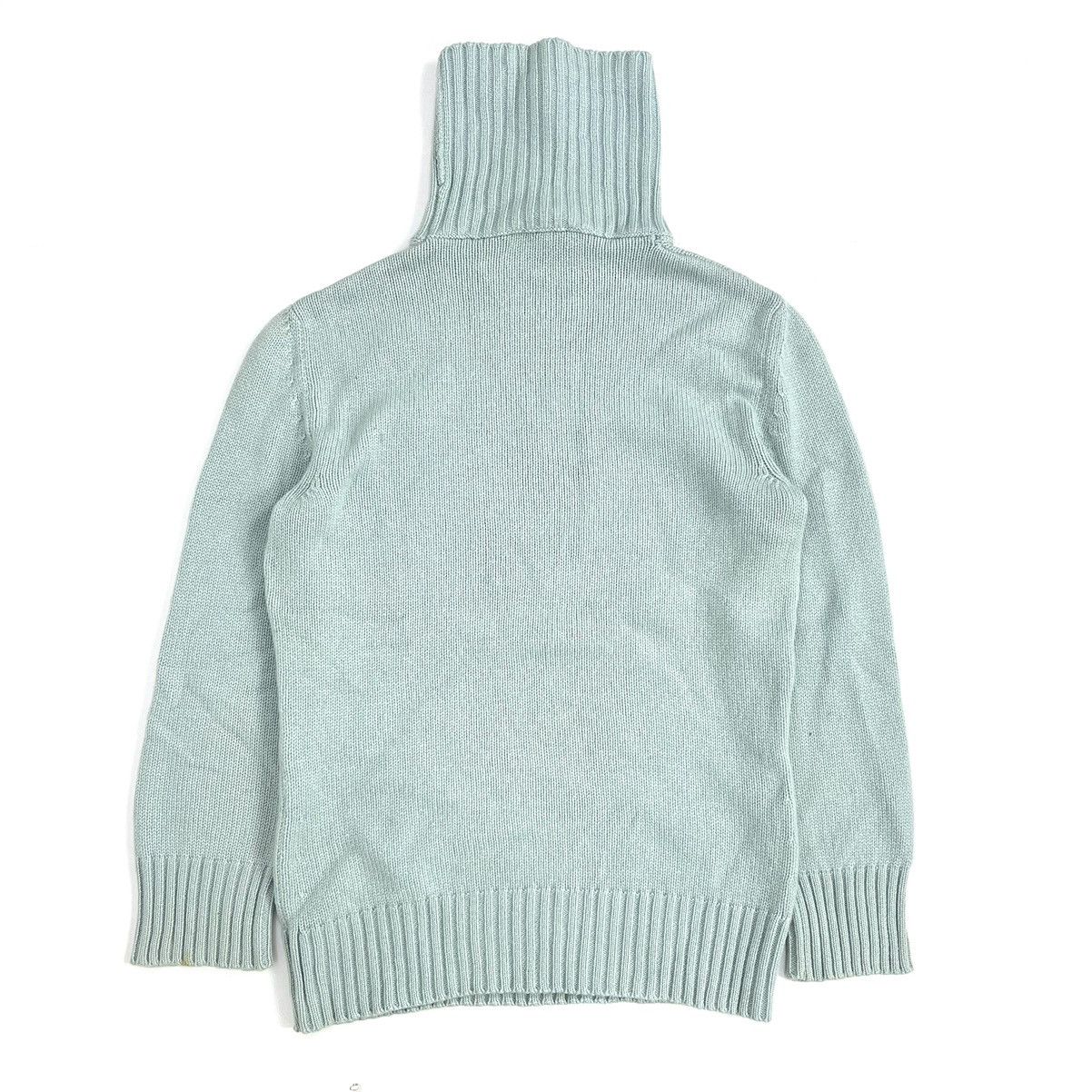Celine Vtg Celine Cashmere Triomphe Jacquard Turtleneck Knitwear Size US M / EU 48-50 / 2 - 15 Thumbnail