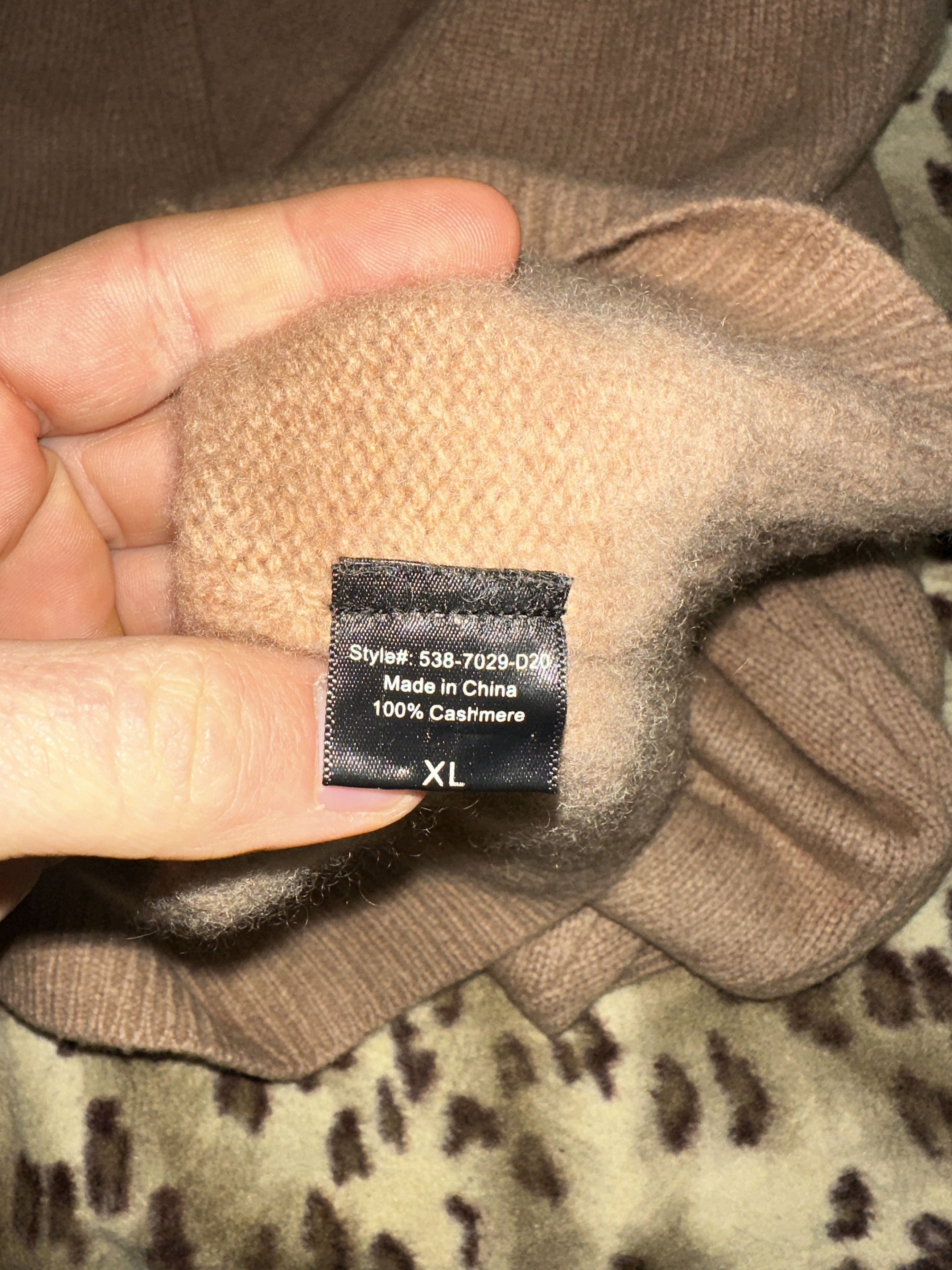 Other Jenni Kayne 100% Cashmere V-Neck Cardigan Sweater Size XL Size XL / US 12-14 / IT 48-50 - 6 Thumbnail