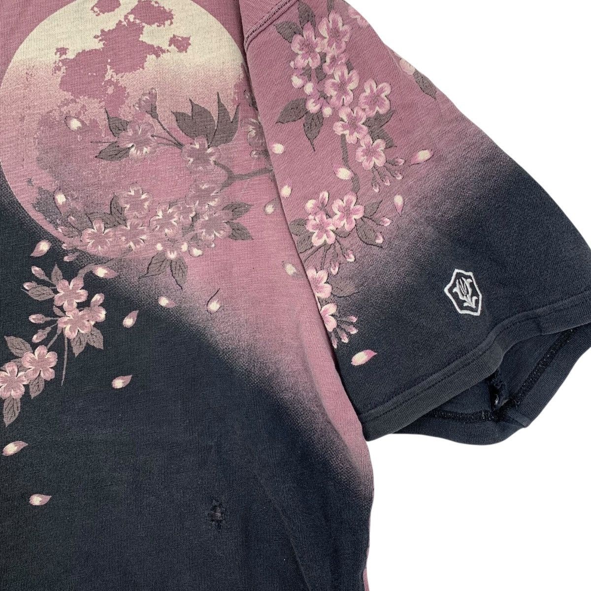 Japanese Brand ✅ KARAKURI TAMASHI SUKAJAN Demon Embroidered Japanese Shirt Size US XXL / EU 58 / 5 - 5 Thumbnail