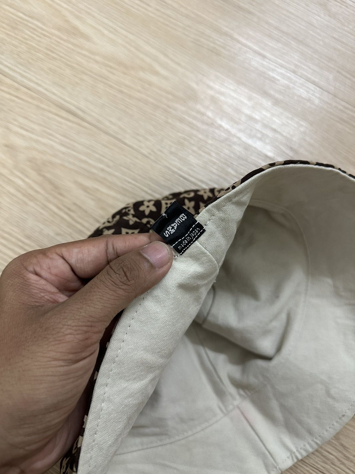 Beams Plus × Beauty Beast × Japanese Brand Rare Beams Parody Louis Vuitton Monogram Bucket Hat Size ONE SIZE - 4 Thumbnail