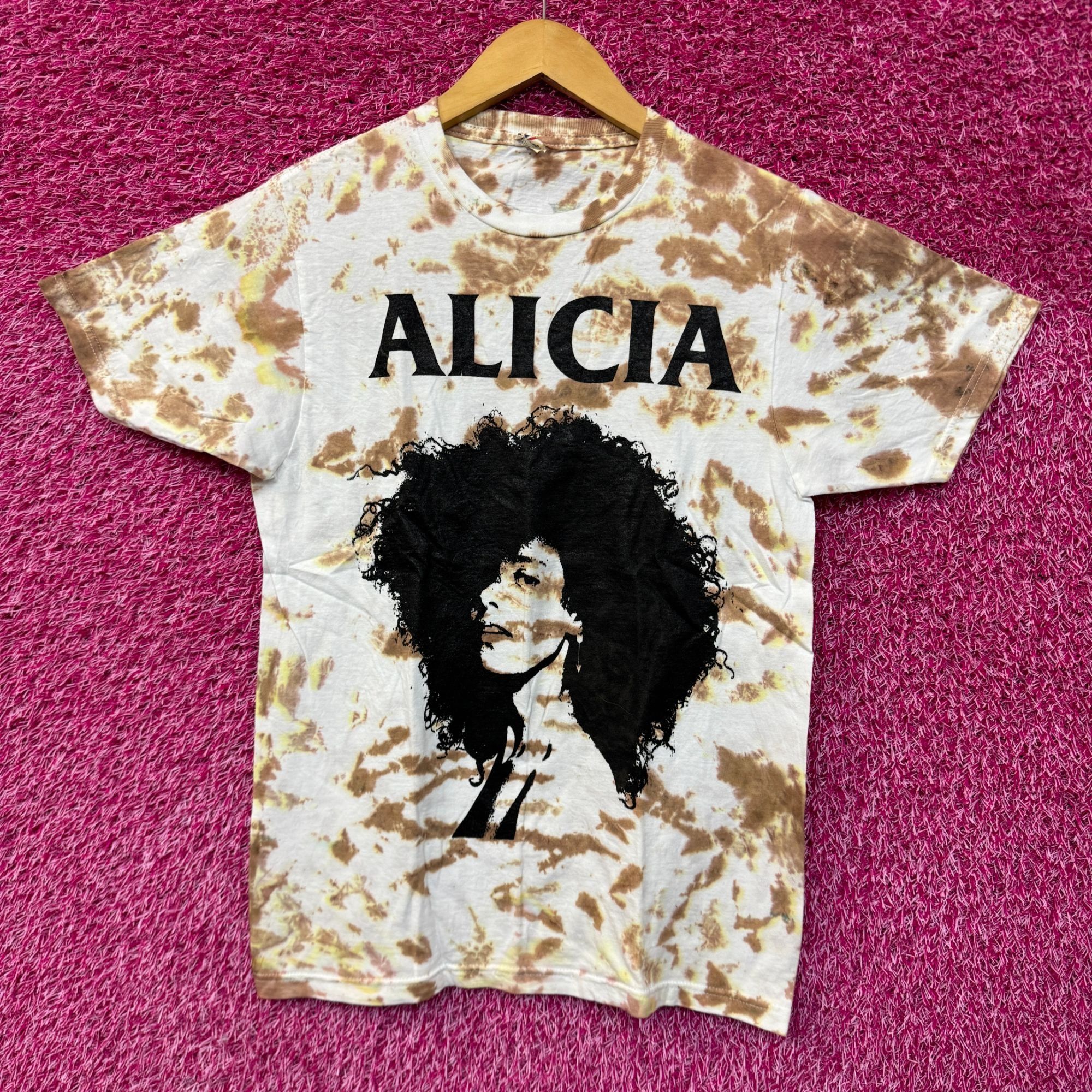 Band Tees Alicia Keys Tour Keys to the Summer Tie Dye Tshirt size smal Size US S / EU 44-46 / 1 - 1 Thumbnail