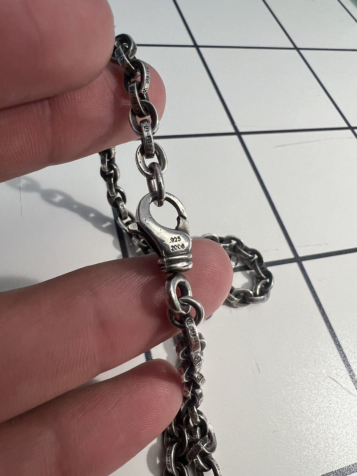 Chrome Hearts Chrome hearts paper chain with lobster clasp Size ONE SIZE - 5 Thumbnail