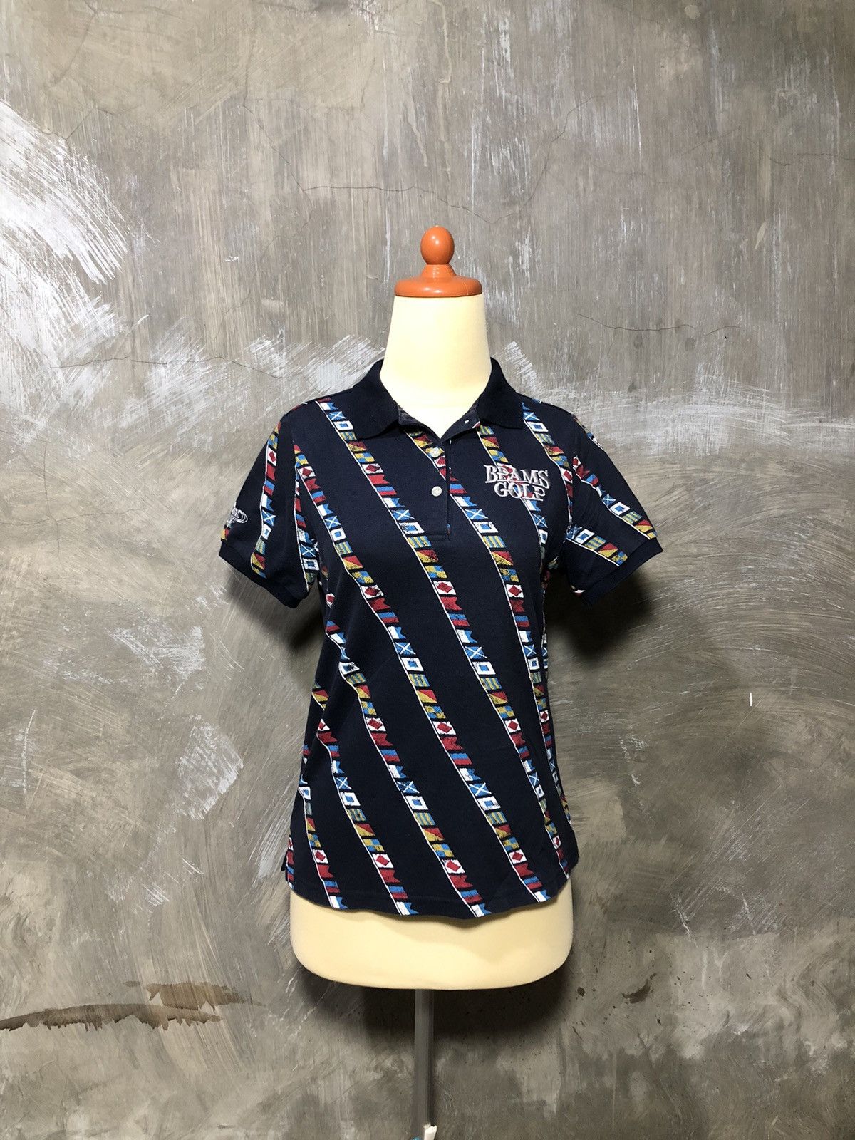 Beams Plus × Japanese Brand × Vintage Vintage Beams Golf Polo Shirt Size M / US 6-8 / IT 42-44 - 1 Thumbnail