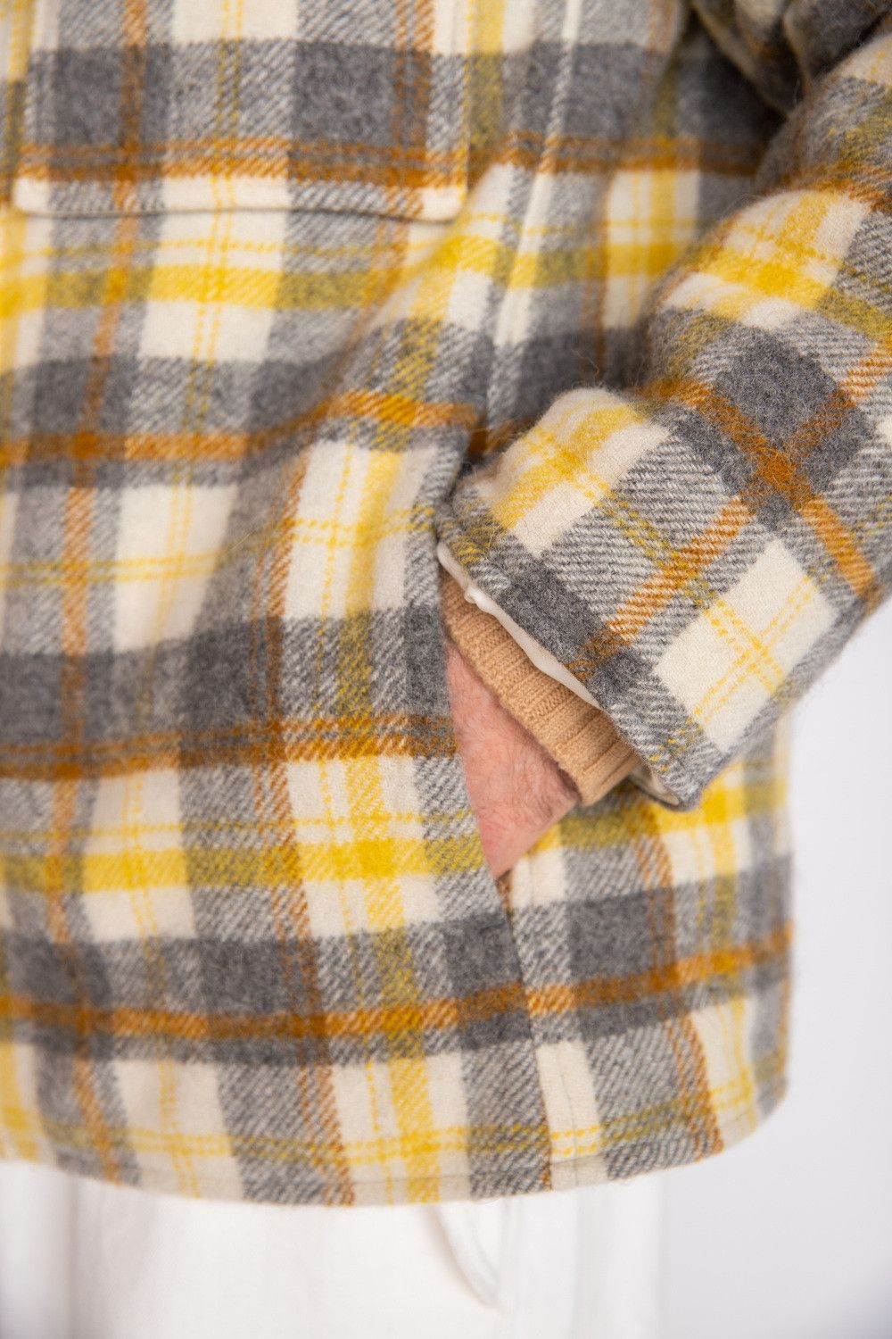 Jil Sander o1y1124 Long Sleeves Checked Shirt in Multicolor Size US S / EU 44-46 / 1 - 5 Thumbnail