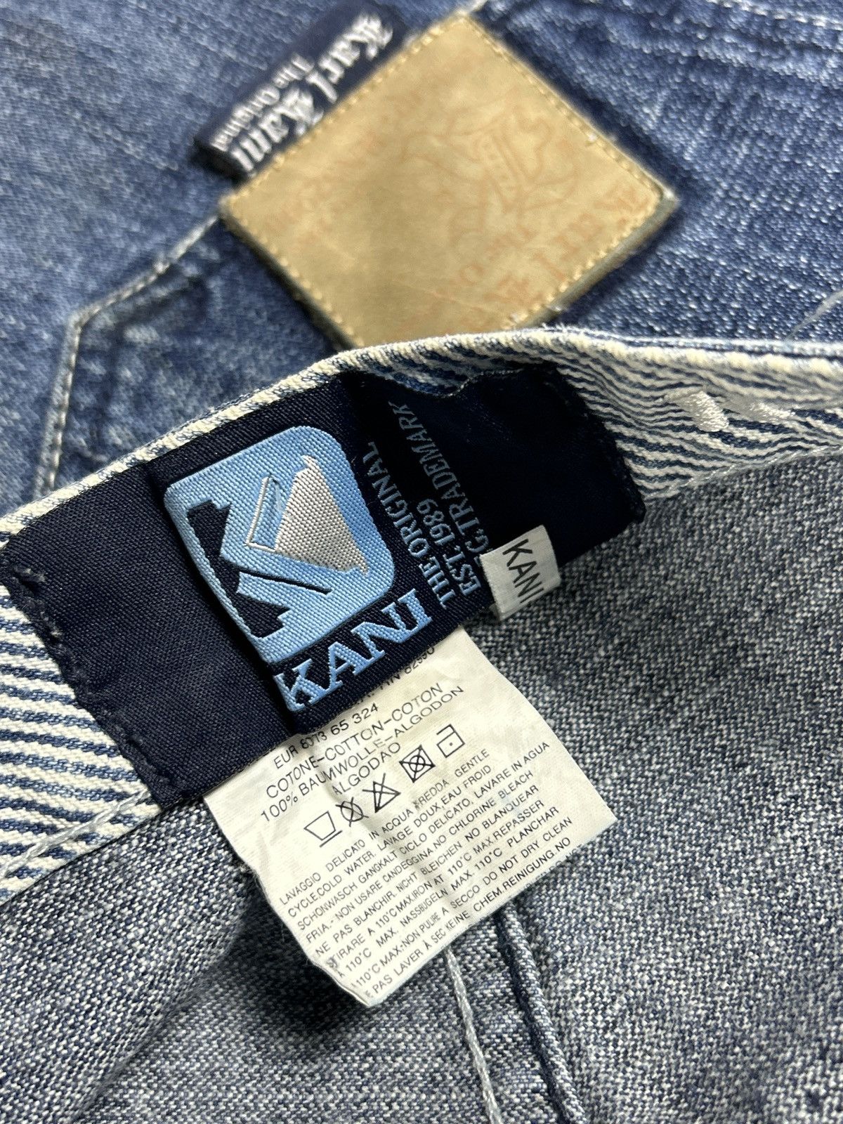 Karl Kani Karl Kani 00s og vintage baggy jeans Size US 34 / EU 50 - 4 Thumbnail