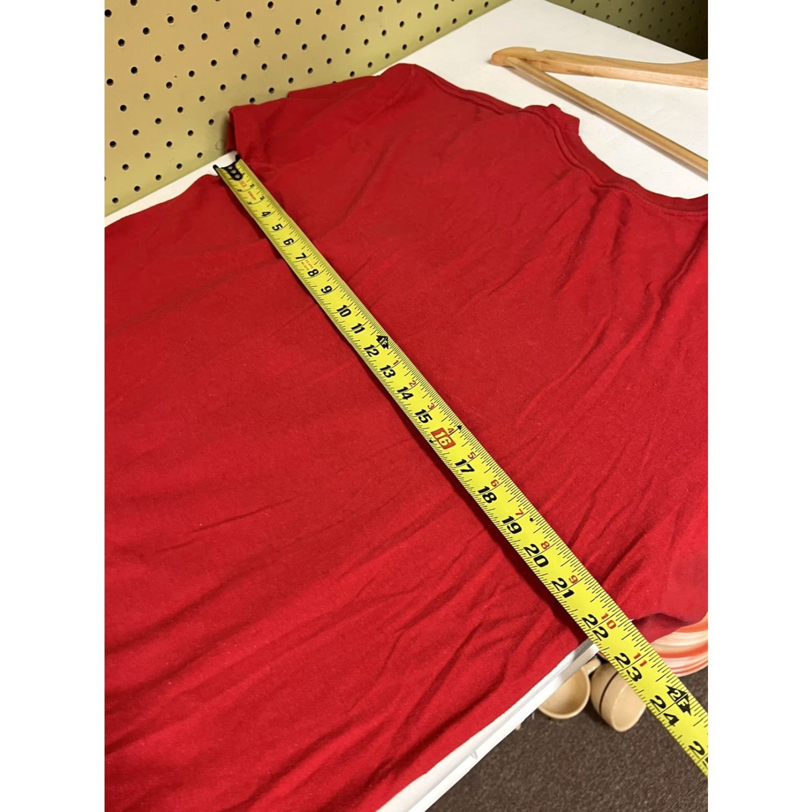Vintage VINTAGE Women’s Sleep T-shirt Bear Red One Size Short Sleeve Night Cuddle Long Size ONE SIZE - 6 Thumbnail