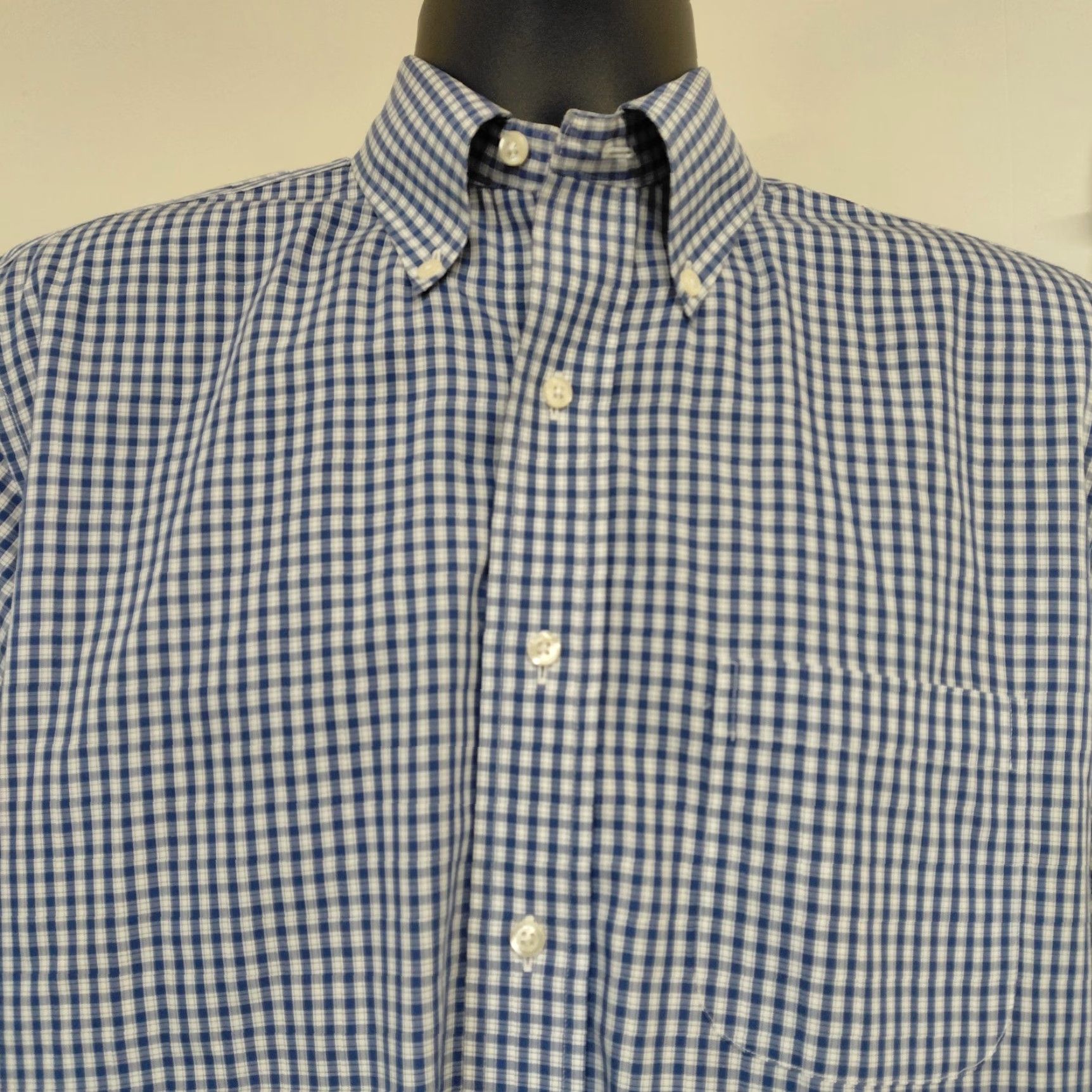 Brooks Brothers Brooks Brothers Madison Shirt Mens 15.5 34 Medium Blue Non Iron Button-Down Size US L / EU 52-54 / 3 - 4 Thumbnail