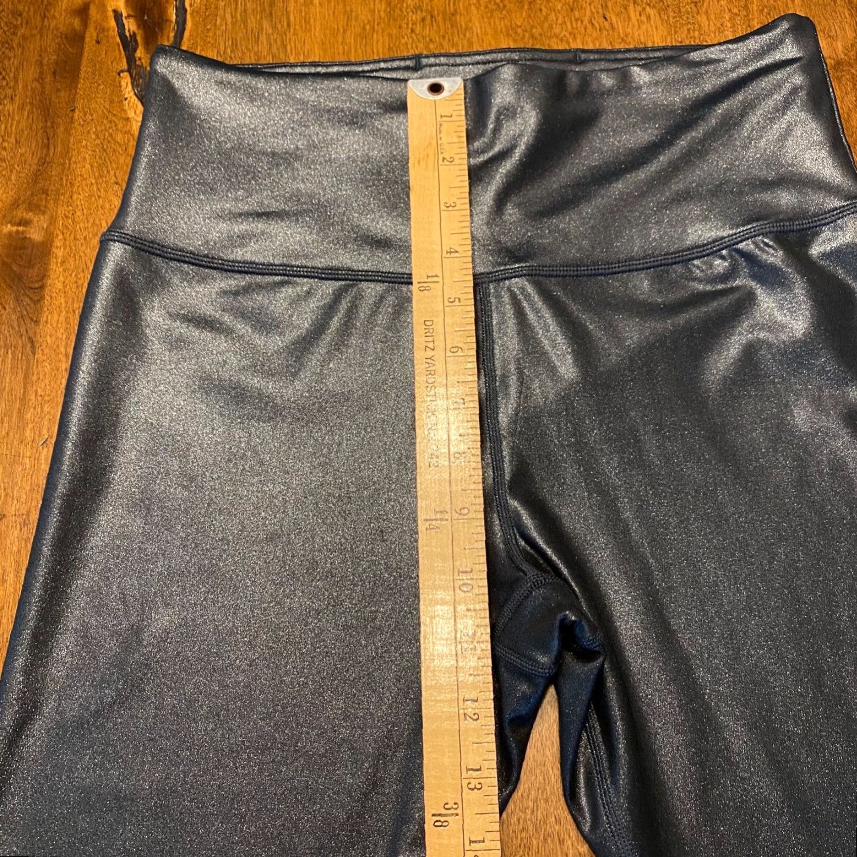 Athleta Athleta Leggings Womens M Gray Elation Ultra High Rise Tight Pants Sparkle Gloss Size 32" / US 10 / IT 46 - 6 Thumbnail