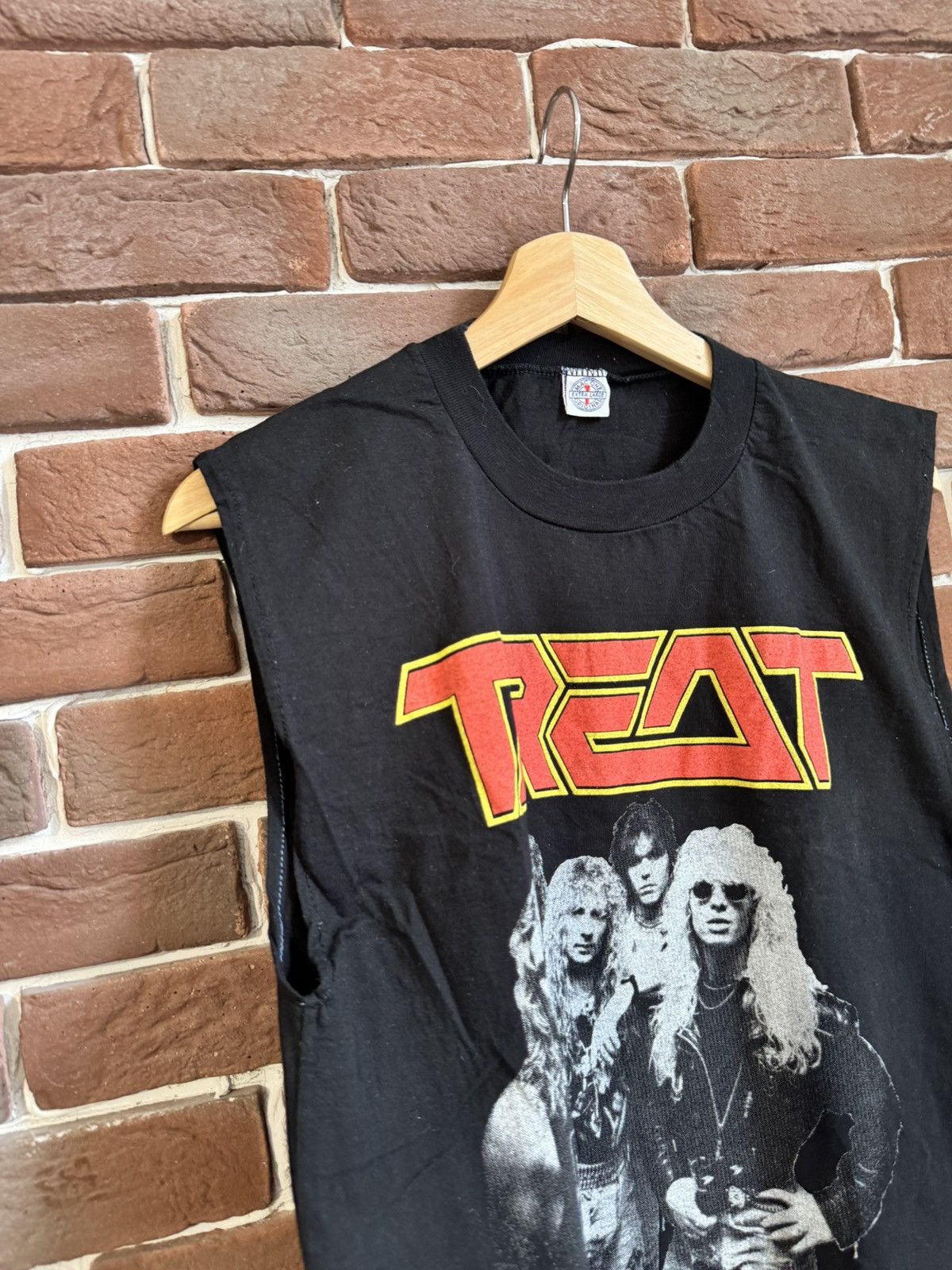 Band Tees Vintage 1990 Treat European Tour 90s XL Rock Band Tee 90s Size US XL / EU 56 / 4 - 8 Thumbnail