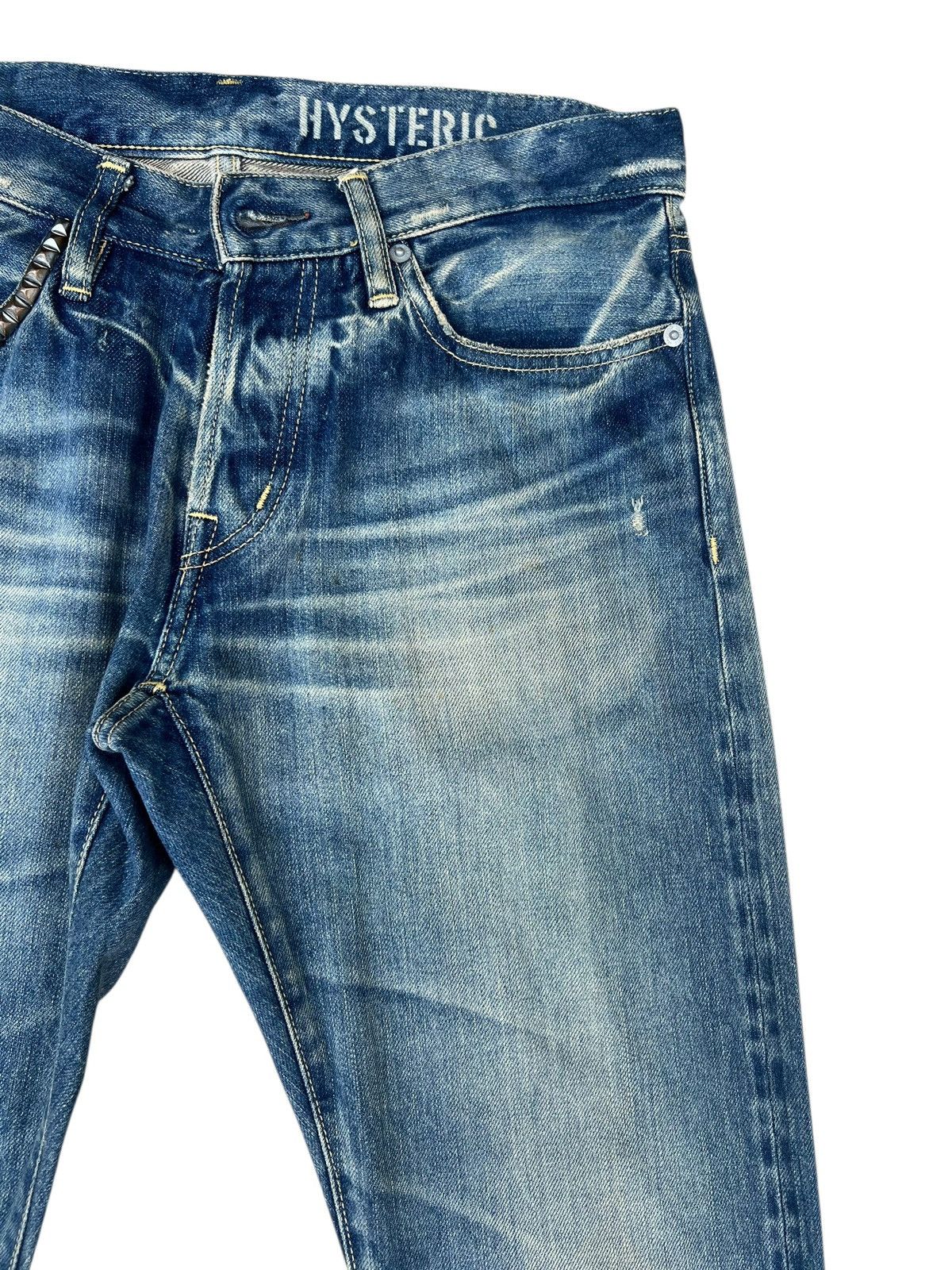 Hysteric Glamour Vintage Hysteric Glamour Distressed Denim Selvedge Jeans Size US 30 / EU 46 - 6 Thumbnail