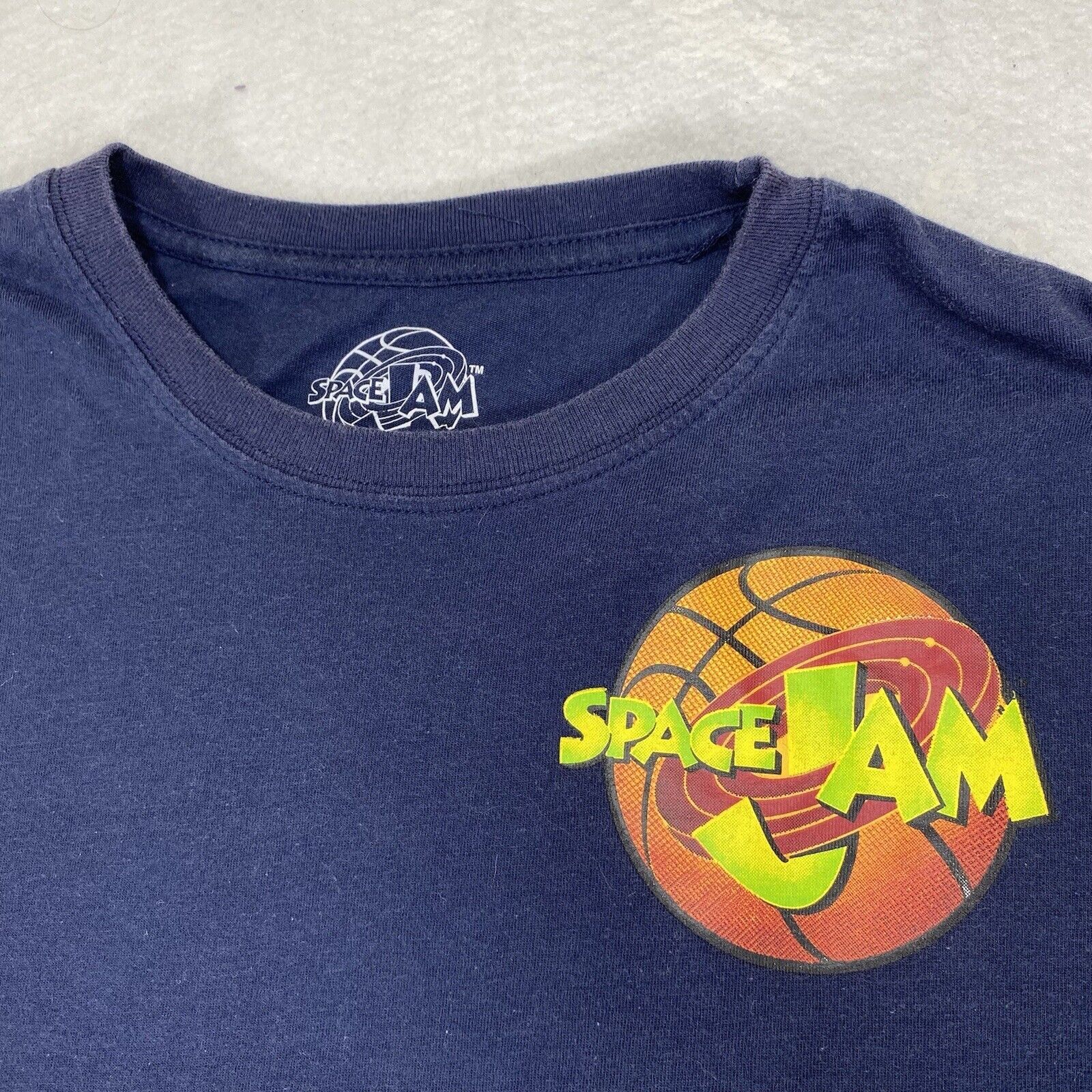 Other Space Jam Medium Looney Tunes Navy Blue Movie Graphic TShirt Size US M / EU 48-50 / 2 - 3 Thumbnail