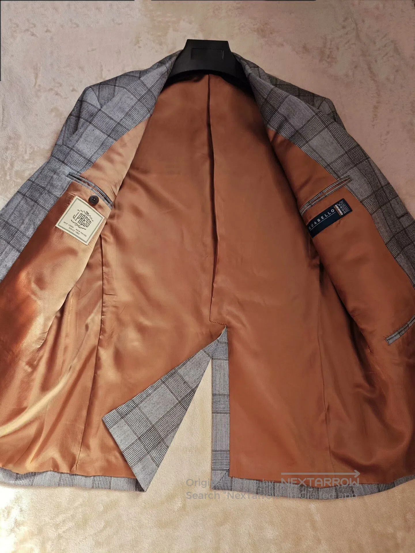 J. Press Italian Wool Half-Canvas Suit Jacket. Size US M / EU 48-50 / 2 - 6 Thumbnail