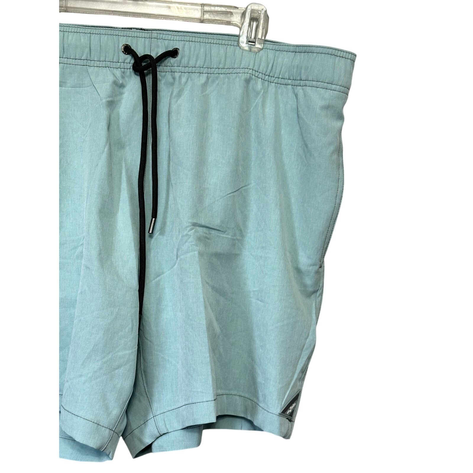 Other Mr. Swim Green Draw String Swim Trunks XXL 6.75" Inseam NWOT Size US 40 / EU 56 - 3 Thumbnail