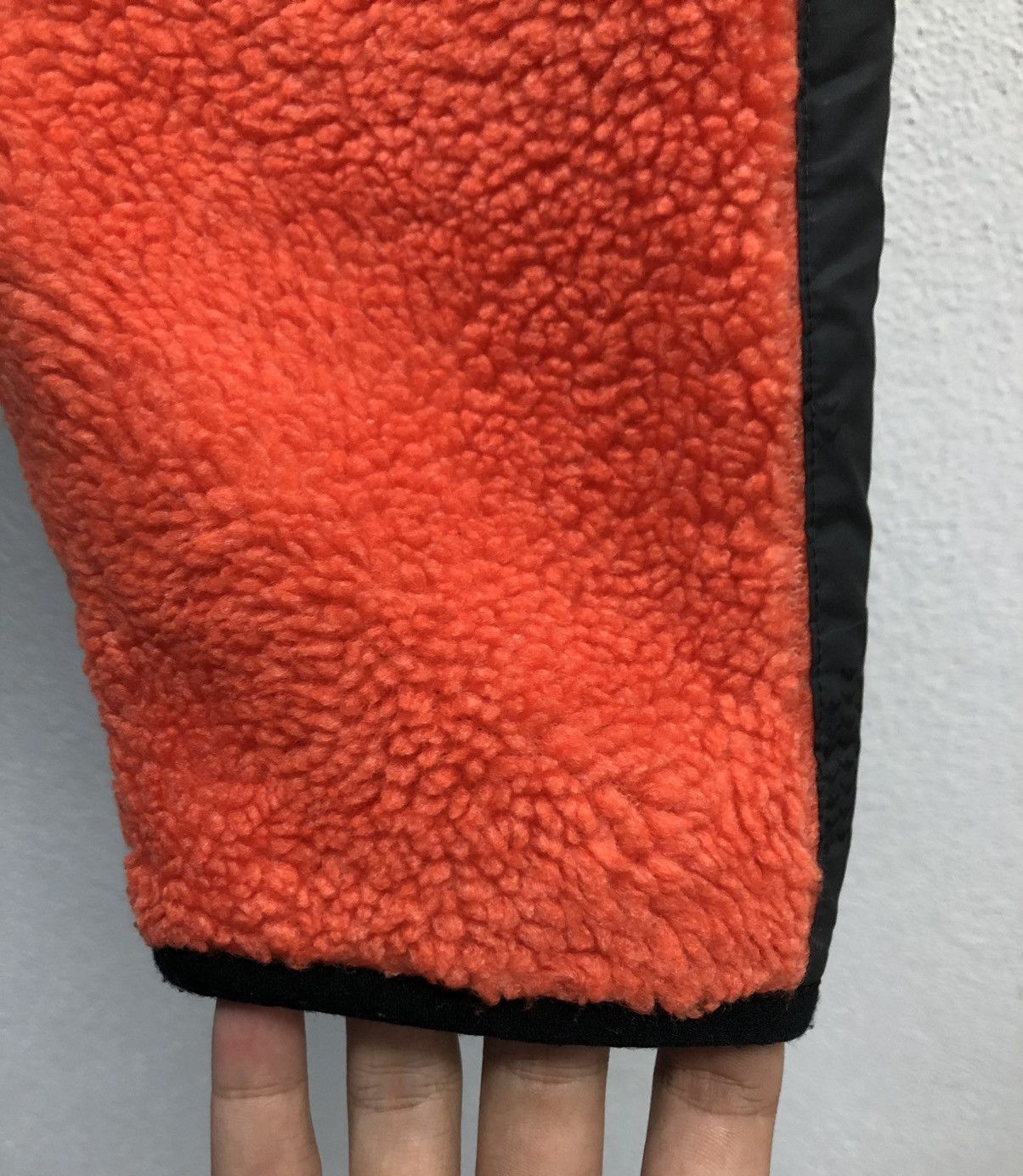 Nike Nike Track & Field Orange Sherpa Fleece Jacket Size US M / EU 48-50 / 2 - 10 Thumbnail