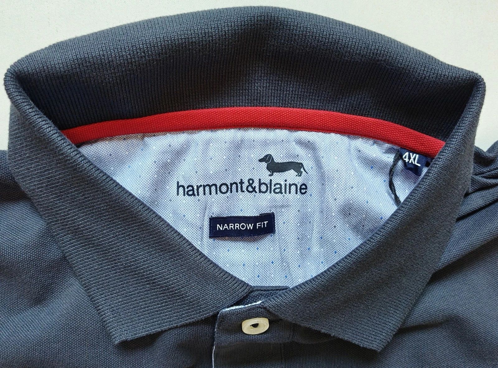 Harmont & Blaine Harmont & Blaine Shortsleeves Polo Shirt ASM / 37 Size US XXL / EU 58 / 5 - 5 Thumbnail