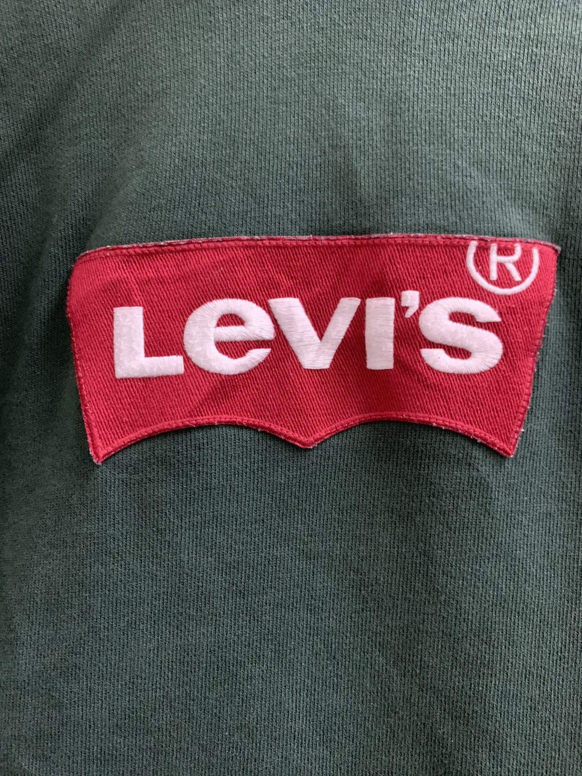 Levi's × Vintage VINTAGE LEVI’S GREEN JUMPER HOODIE Size US M / EU 48-50 / 2 - 2 Thumbnail