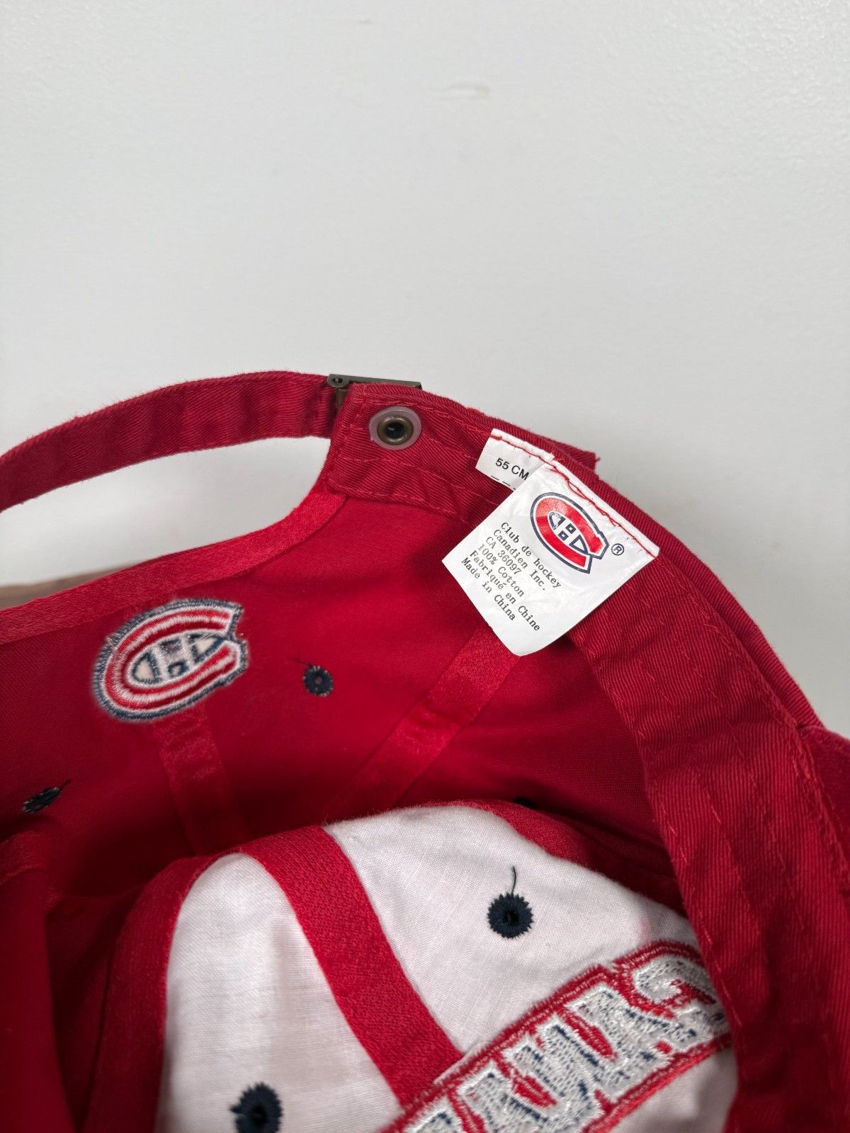 NHL NHL Montreal Canadiens Hockey Hat Size ONE SIZE - 4 Thumbnail