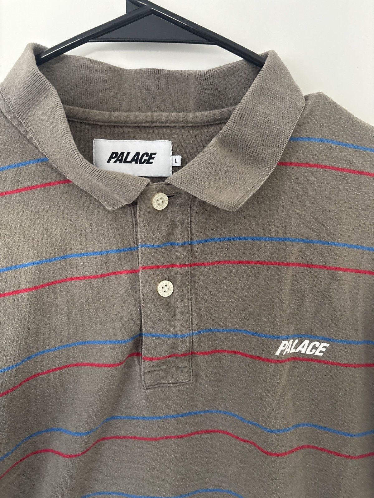 Palace Palace longsleeve polo Size US L / EU 52-54 / 3 - 2 Thumbnail