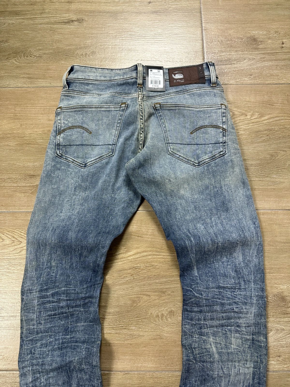 G-Star NEW🏷️ G-Star Raw 3301 Deconstructed Super Slim Denim Jeans Size US 28 / EU 44 - 9 Thumbnail