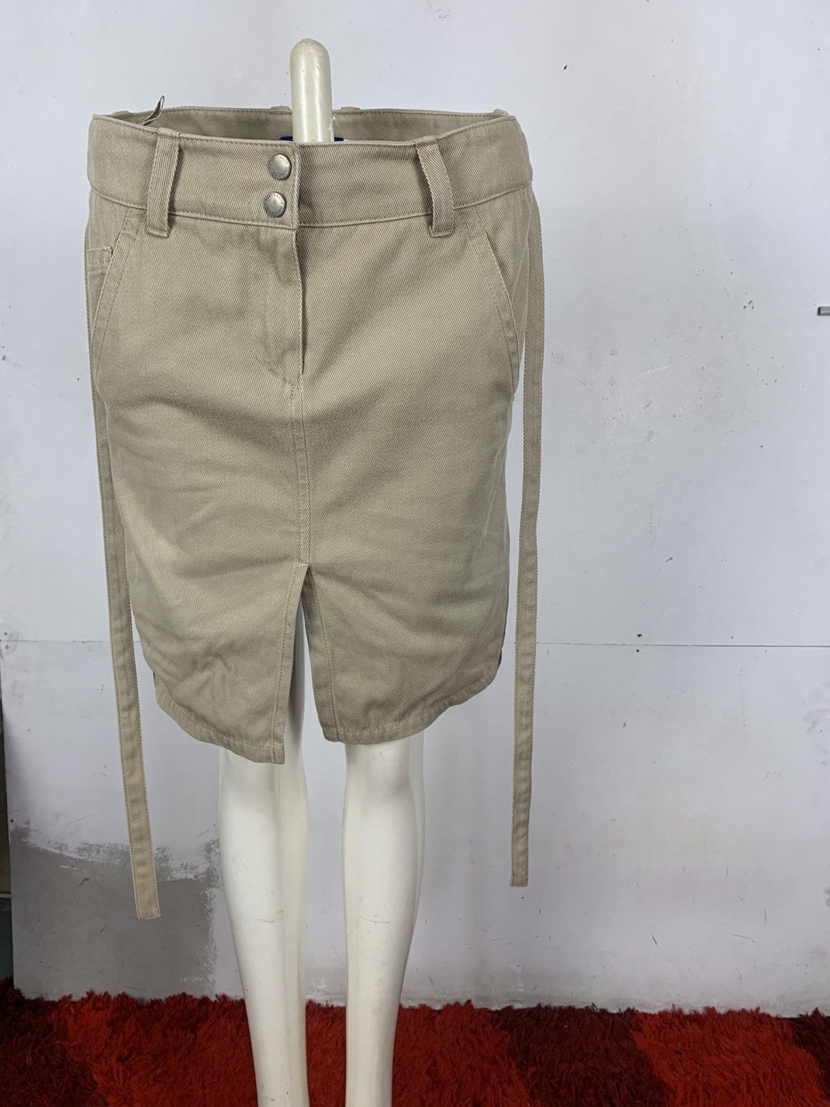 Burberry Vintage Burberry London BlueLabelApparel Luxury Mini Skirt Size 38" / US 16 / IT 52 - 7 Thumbnail