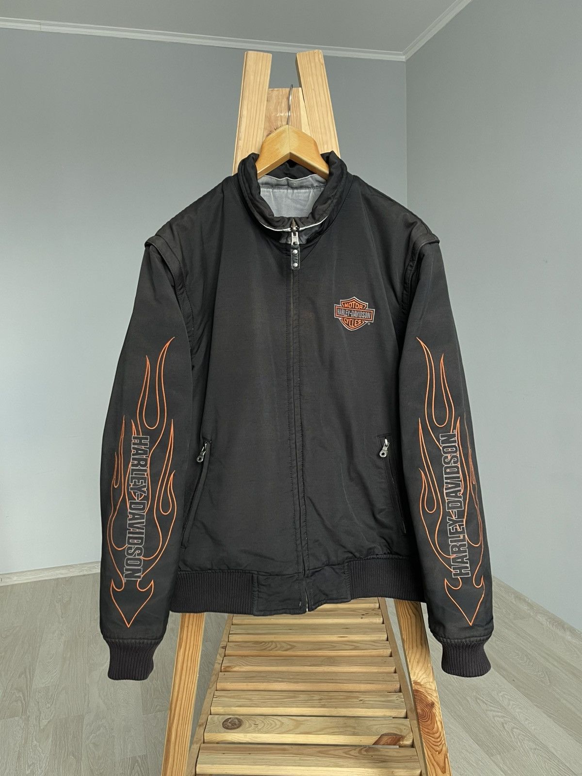 HARLEY-DAVIDSON フレイムスジャケットMサイズ