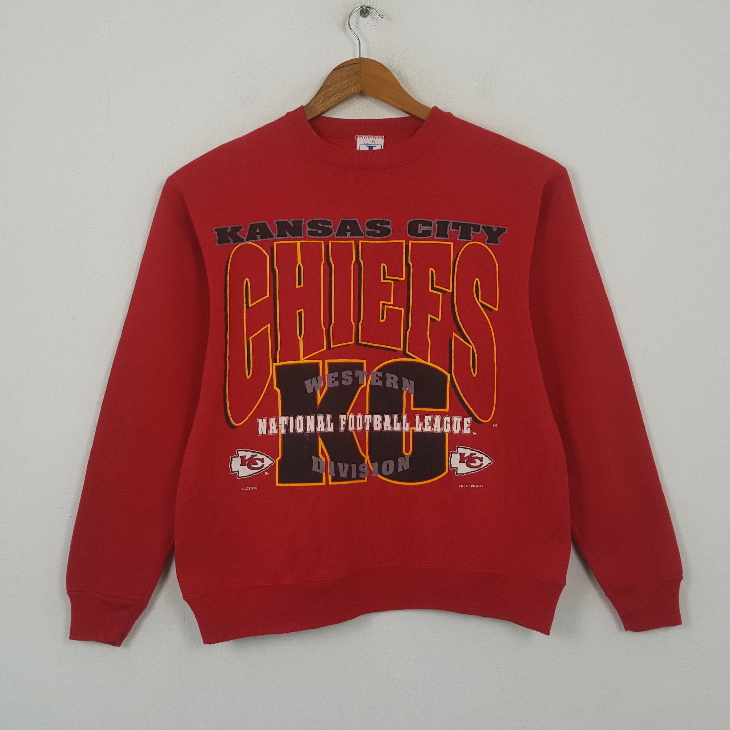NFL Vintage Kansas City Chiefs KG NFL Team Sweatshirt 34 Size US M / EU 48-50 / 2 - 1 Thumbnail