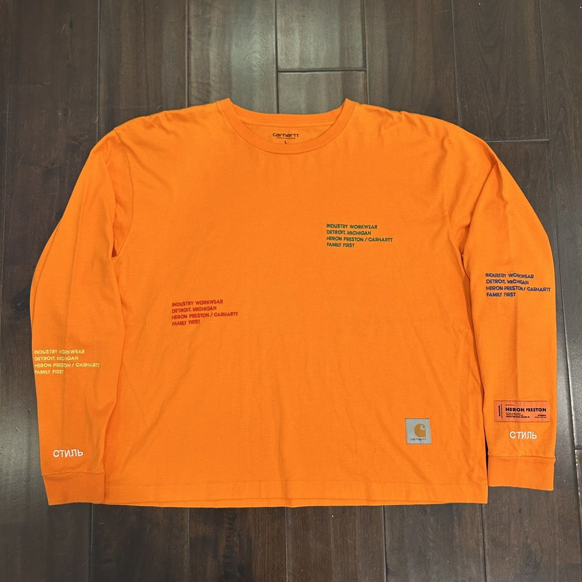 Carhartt Heron Preston Oversized Embroidered L/S