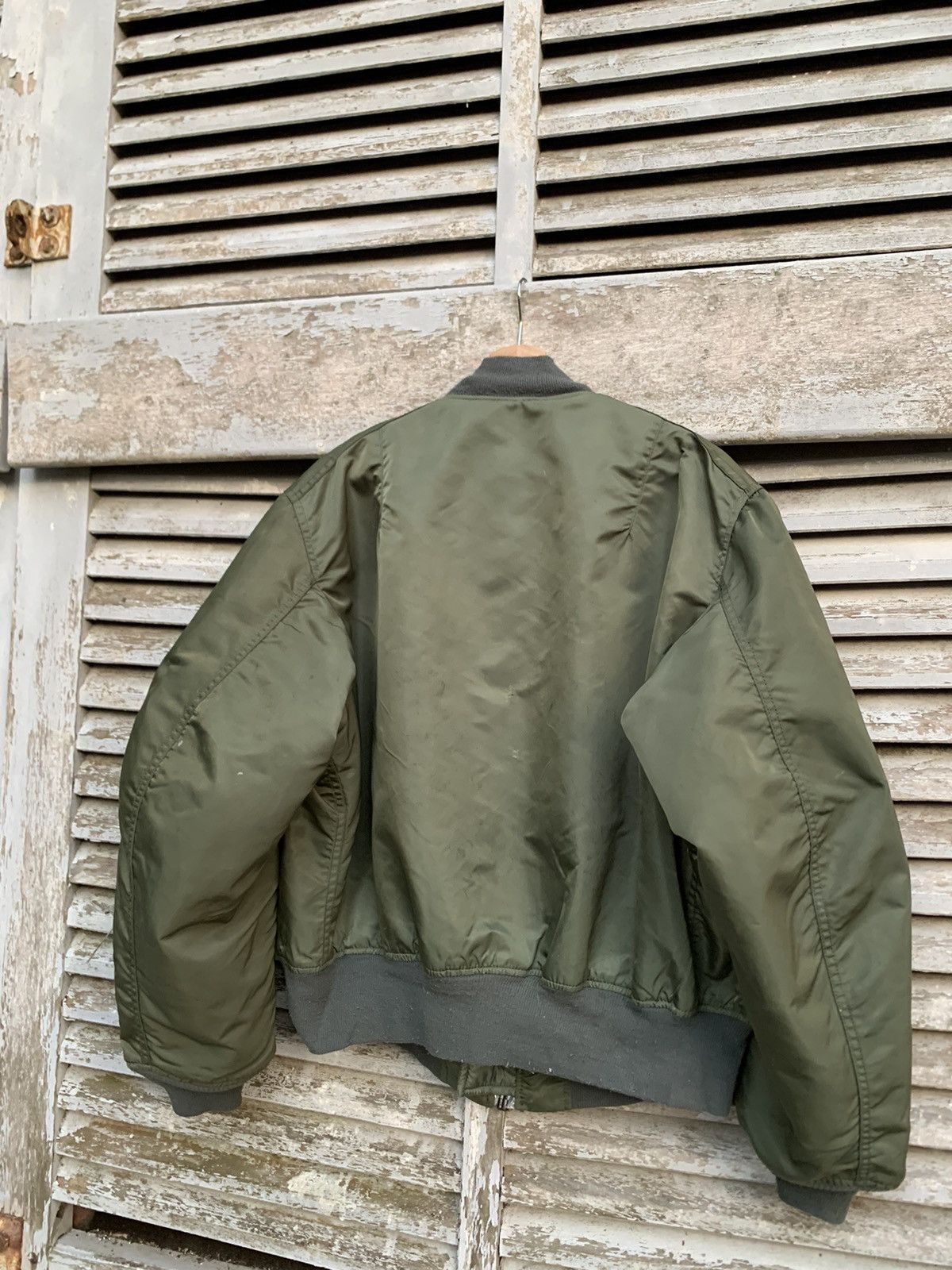 Alpha Industries VINTAGE ALPHA INDUSTRIES MA1 MAN INTERMEDIATE BOMBER JACKET Size US L / EU 52-54 / 3 - 8 Thumbnail