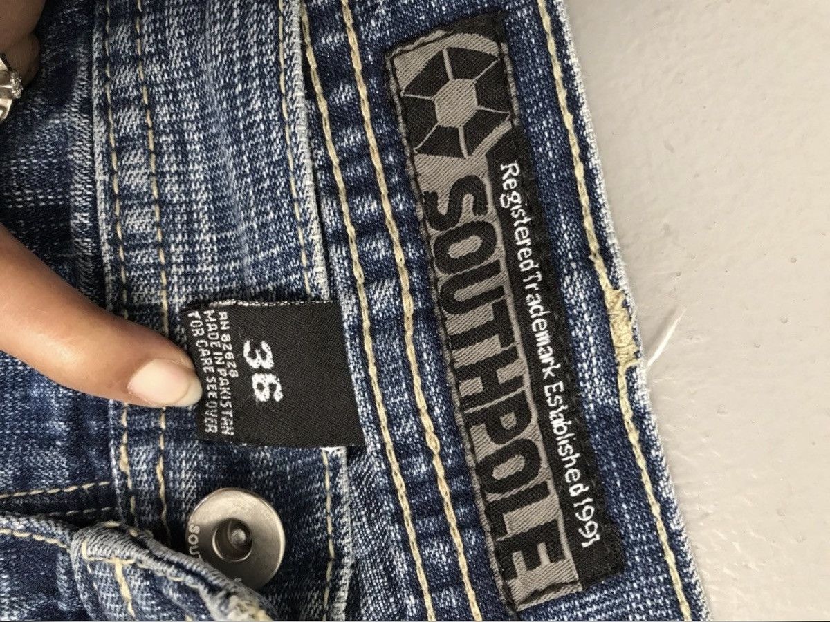 Southpole Vintage souhtpole brown tab denim Size US 36 / EU 52 - 6 Thumbnail