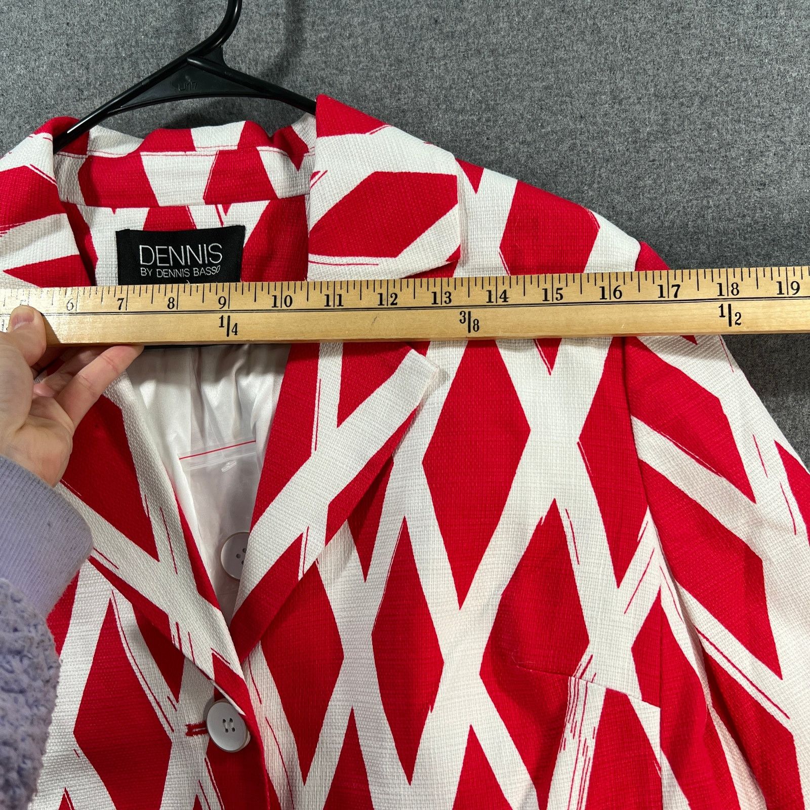 Other Dennis Basso Suits Womens Printed Toppe Size XL / US 12-14 / IT 48-50 - 7 Thumbnail