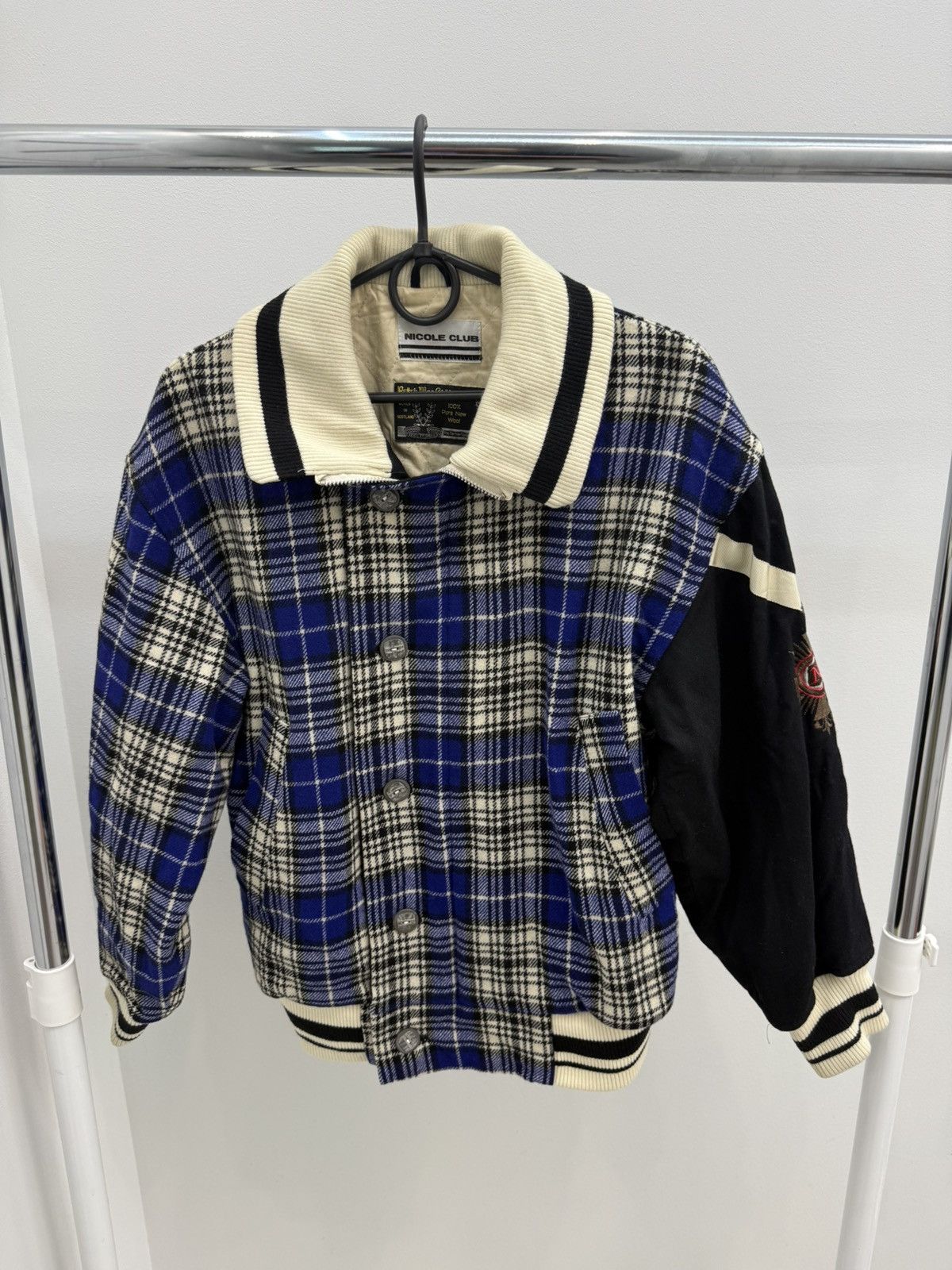 Nicole Club Nicole Club Wool Made in Japan Hystoric Varsity Jacket Size US M / EU 48-50 / 2 - 1 Thumbnail