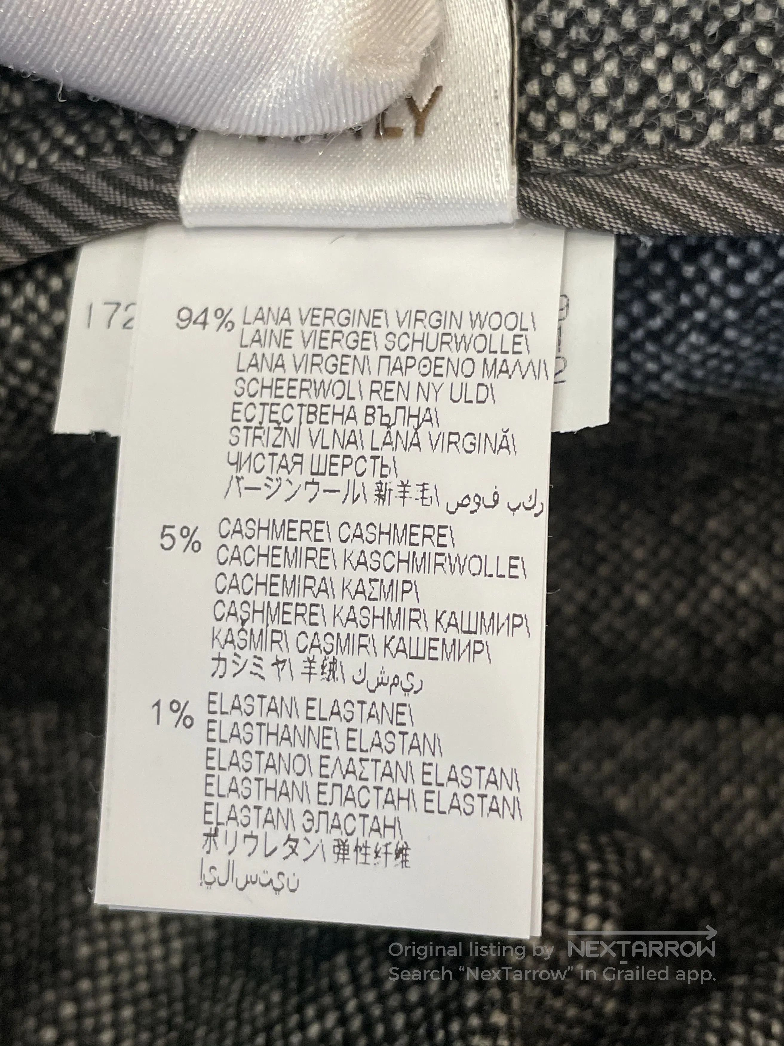 Brunello Cucinelli Brunello Cucinelli Gray Wool Trousers. Size US 36 / EU 52 - 7 Thumbnail