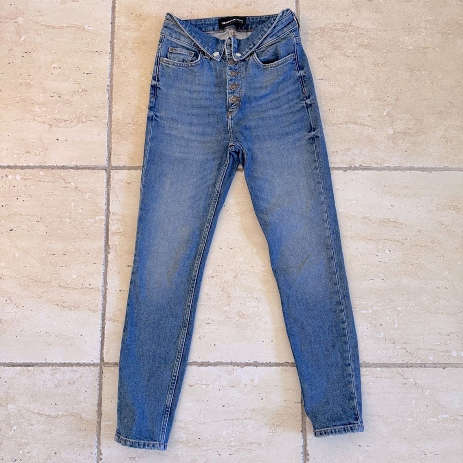 The Kooples The Kooples Jeans, Size 25, High Rise, Blue Size 24" / US 00 / IT 34 - 2 Thumbnail