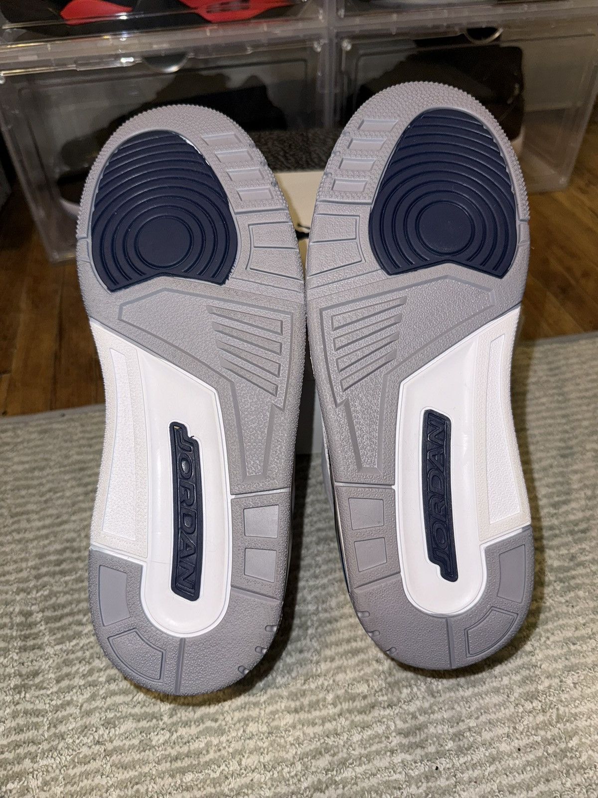 Jordan Brand Air Jordan 3 midnight navy Size US 9.5 / EU 42-43 - 8 Thumbnail