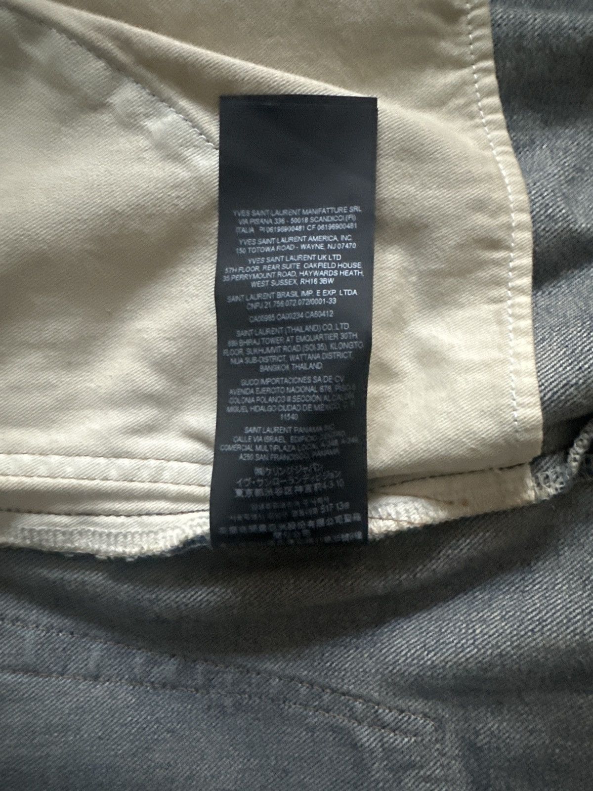 Saint Laurent Paris Saint Laurent Denim Shorts Sz 32 Size US 32 / EU 48 - 7 Thumbnail