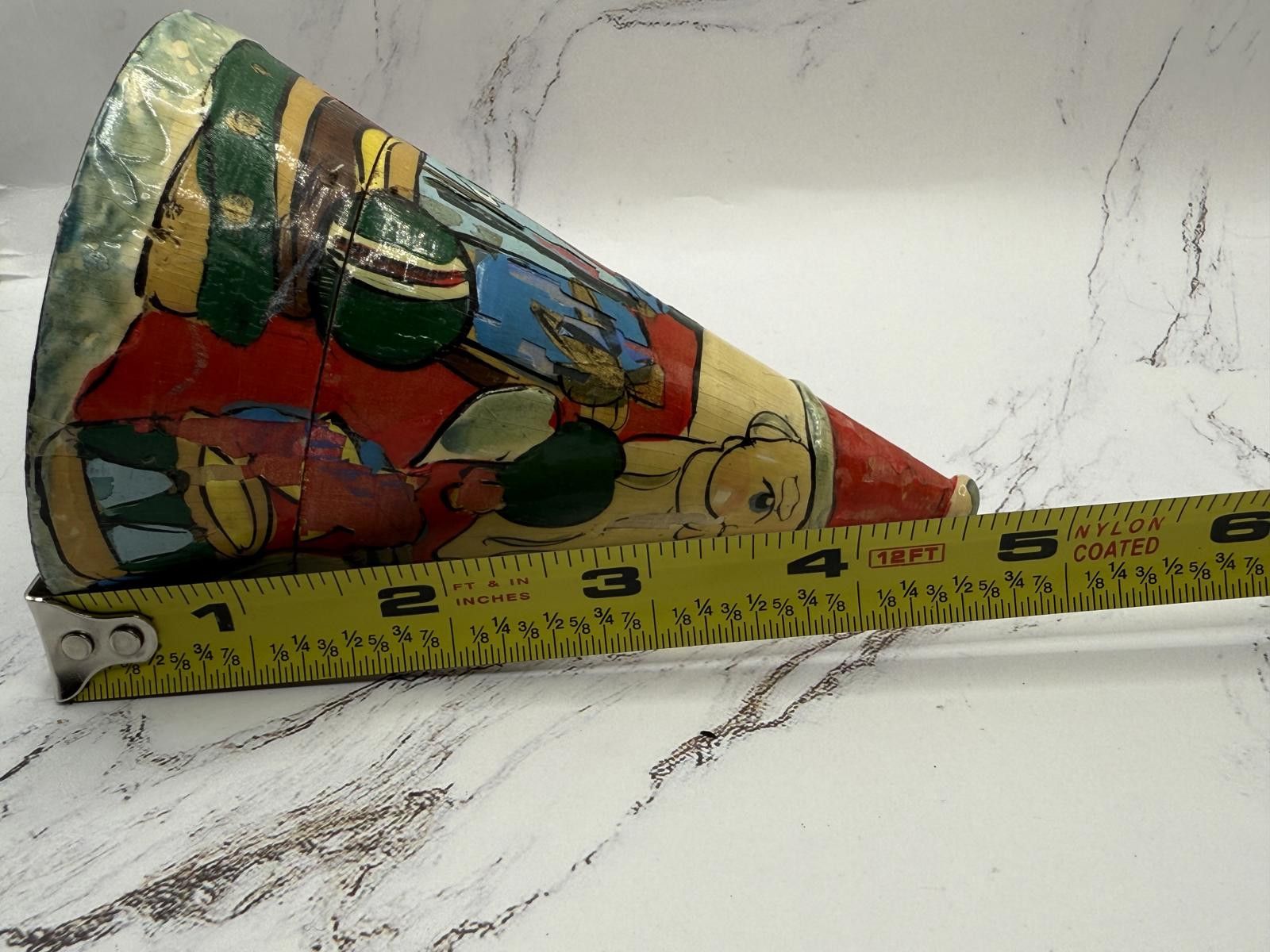 Designer Vintage Nesting Doll Santa Claus Size ONE SIZE - 7 Thumbnail