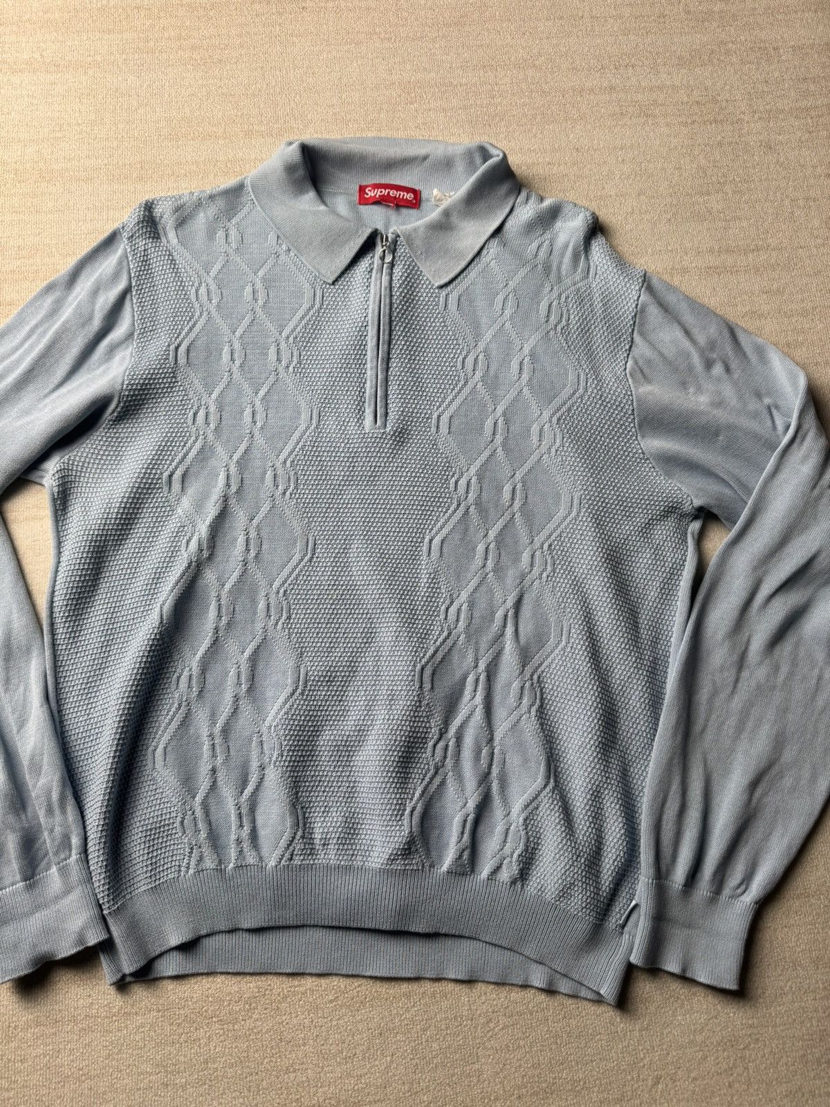 Supreme cardigan zip polo Size US S / EU 44-46 / 1 - 2 Thumbnail