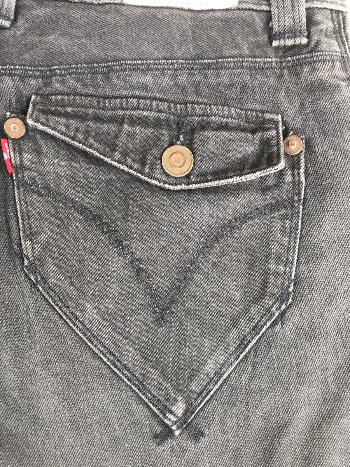 Levi's Y2K Levis Engineered Flared Jeans Distressed Jeans Size US 30 / EU 46 - 16 Thumbnail