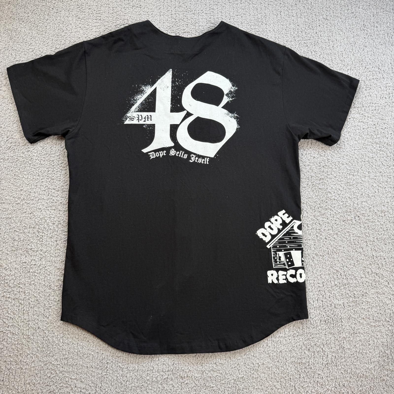 Other SPM Forty Eight Dope House Records Baseball Jersey Shirt Size US L / EU 52-54 / 3 - 2 Thumbnail