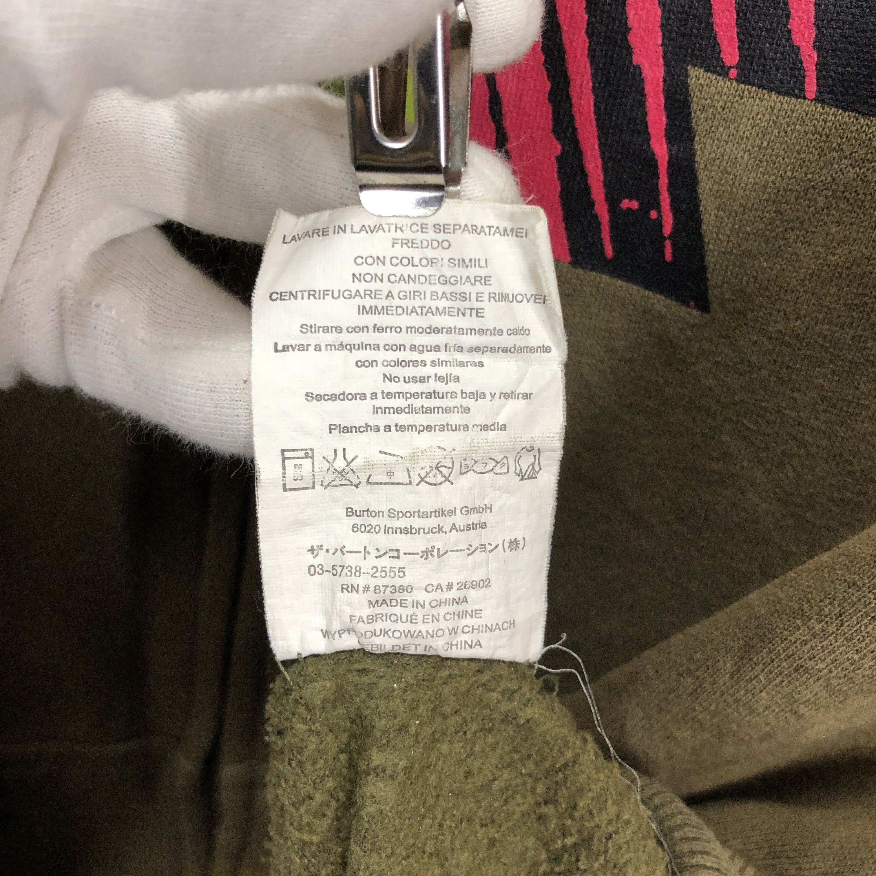 Analog ANALOG Zipper Hoodie #1590/01 Size US L / EU 52-54 / 3 - 8 Thumbnail