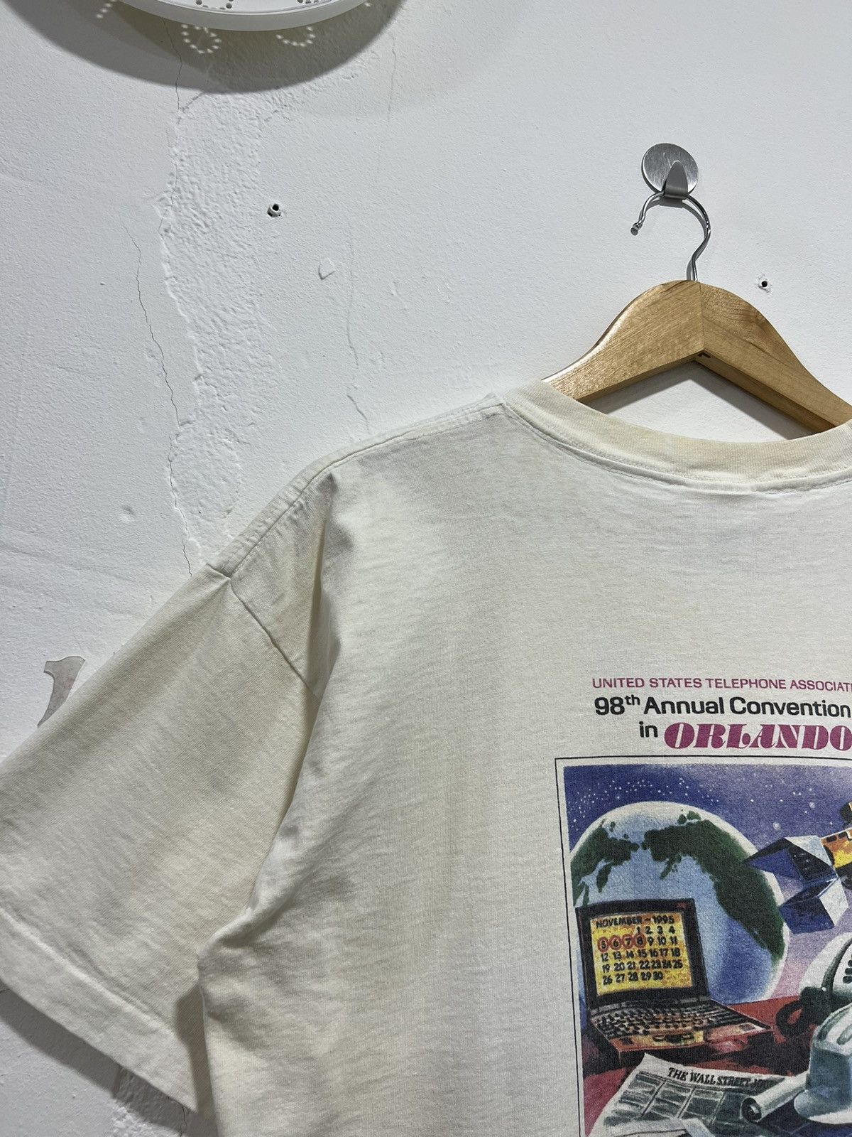 Vintage Vintage 90’s United States Telephone Association Tshirt Size US L / EU 52-54 / 3 - 4 Thumbnail