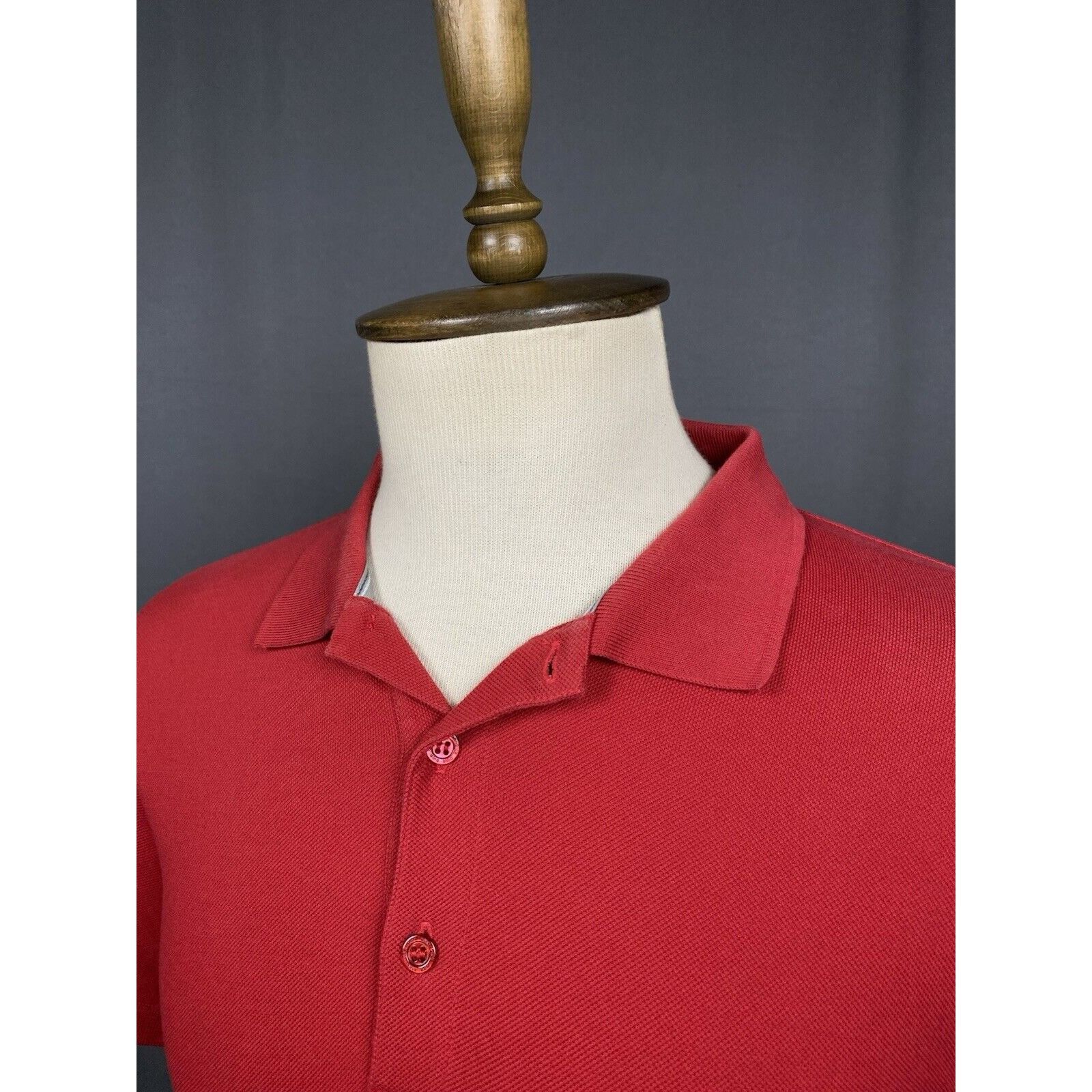 Dior MINT! Dior Homme Small Logo Men's Red Polo T-Shirt Size 50 Size US M / EU 48-50 / 2 - 5 Thumbnail