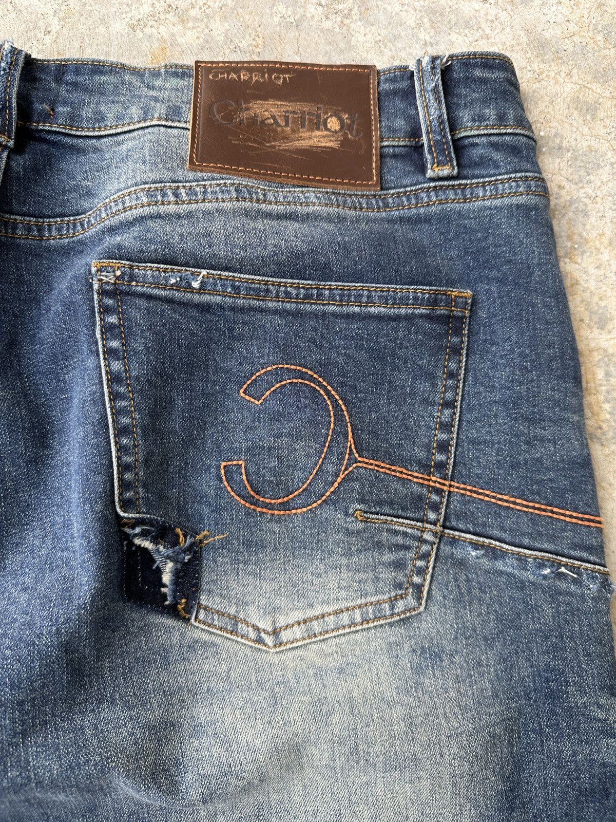 Vintage Y2K boot cut flare released hem patchwork Hysteric denim Size US 37 - 7 Thumbnail