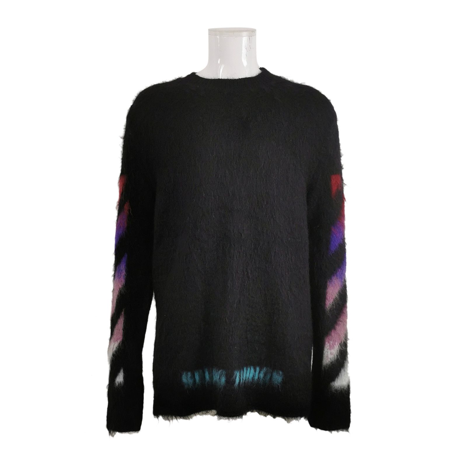 Off-White Off-White Mohair Blend Arrows Sweater M Size US M / EU 48-50 / 2 - 1 Thumbnail