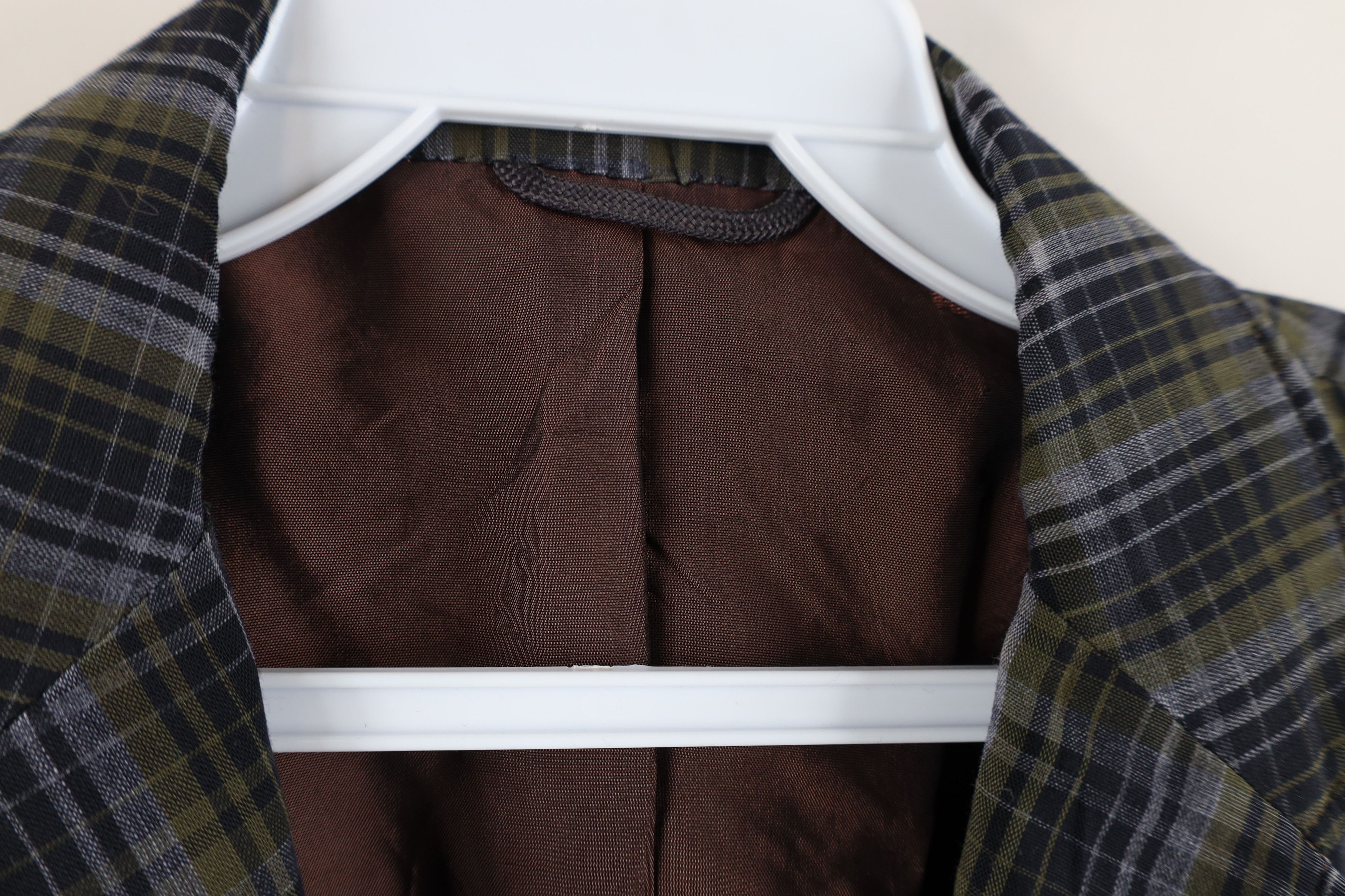 Vintage Vintage 50s 60s Rockabilly Blazer Suit Coat Jacket Plaid USA Size US M / EU 48-50 / 2 - 9 Thumbnail